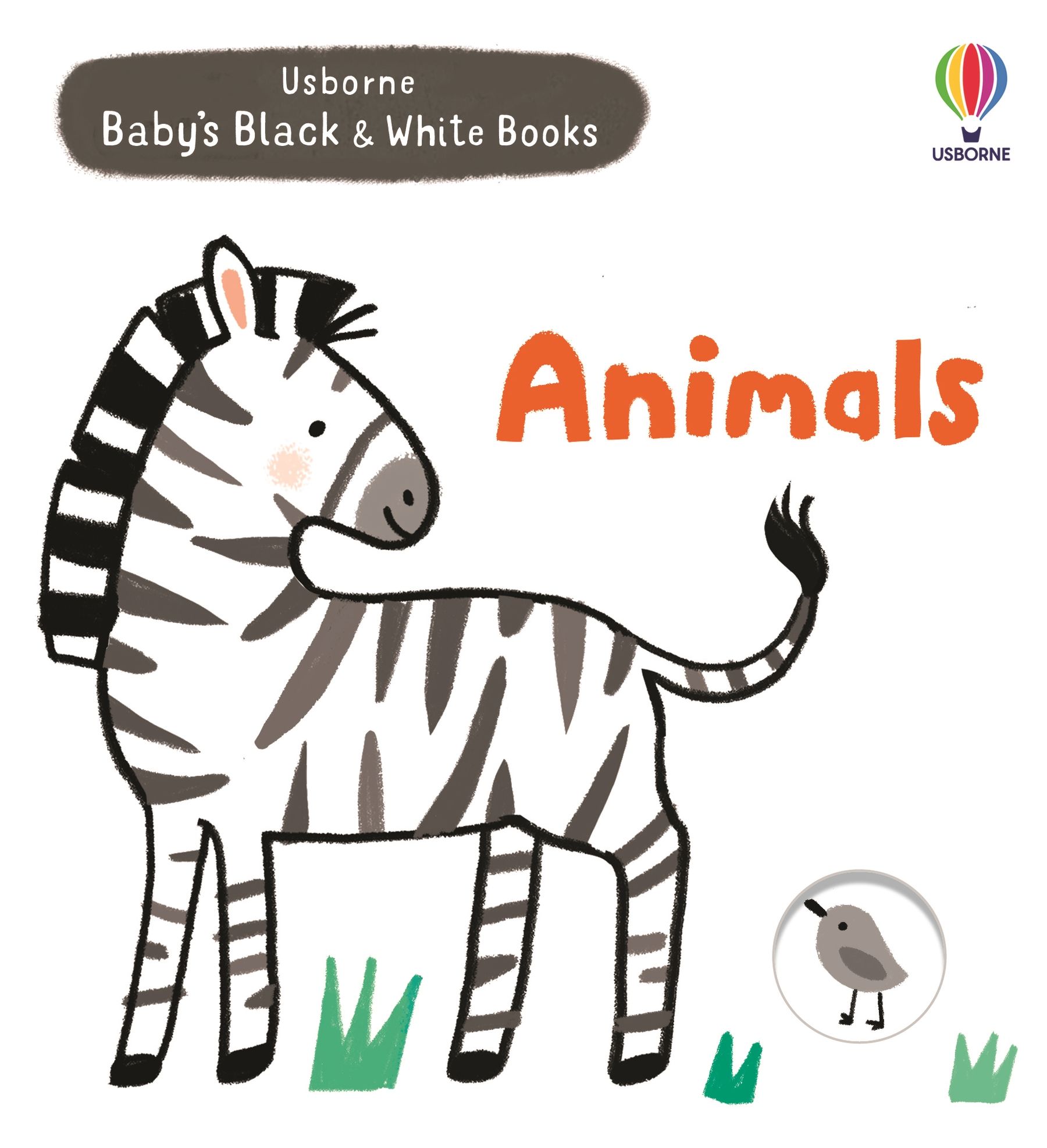 usborne baby's black and white books: animals - Ảnh 2