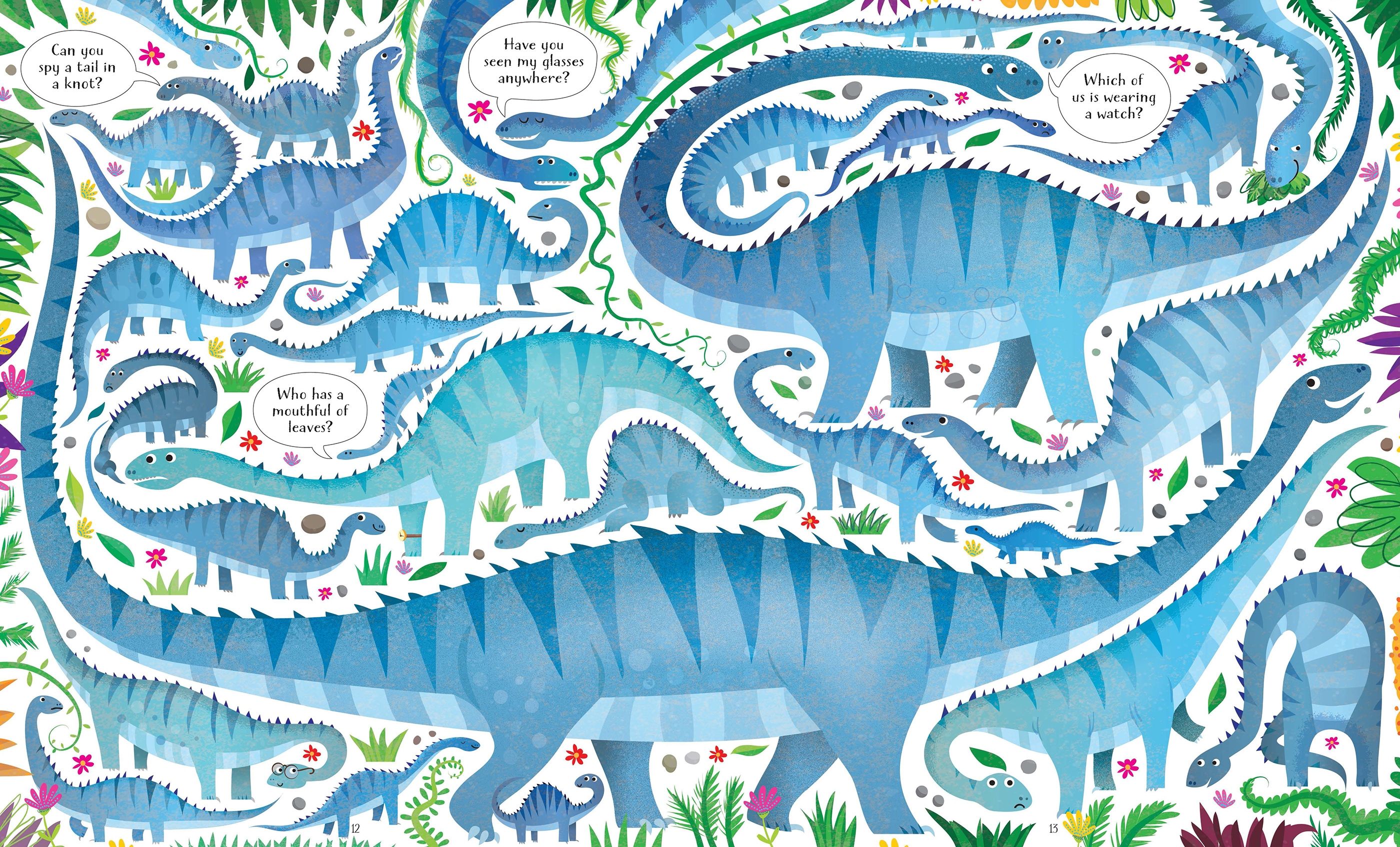 usborne book and jigsaw dinosaurs - Ảnh 6