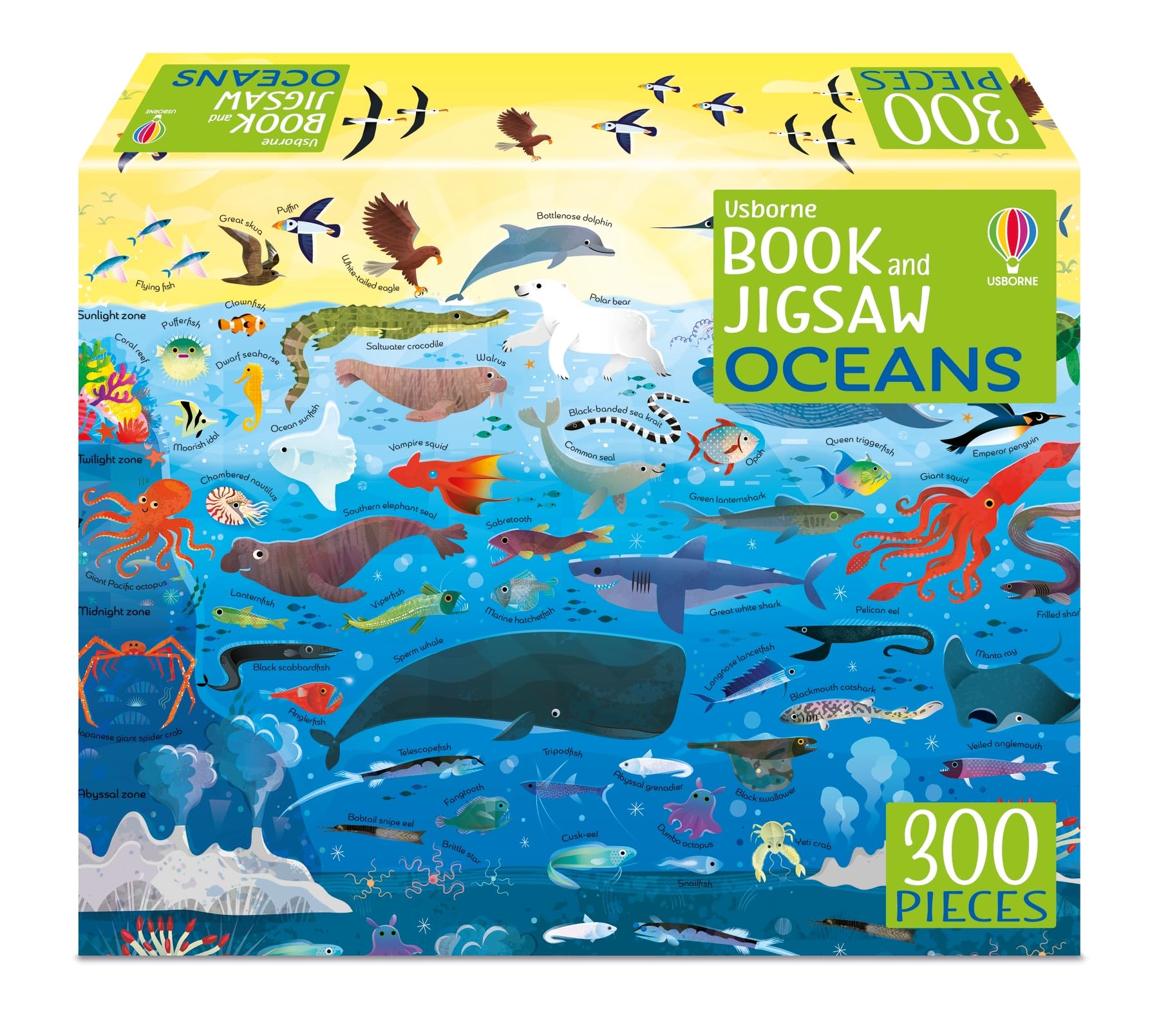 usborne book and jigsaw oceans - Ảnh 2