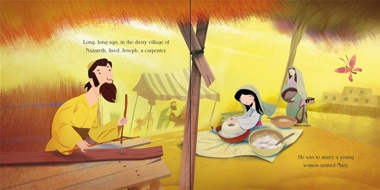 usborne book and jigsaw: the nativity - Ảnh 4