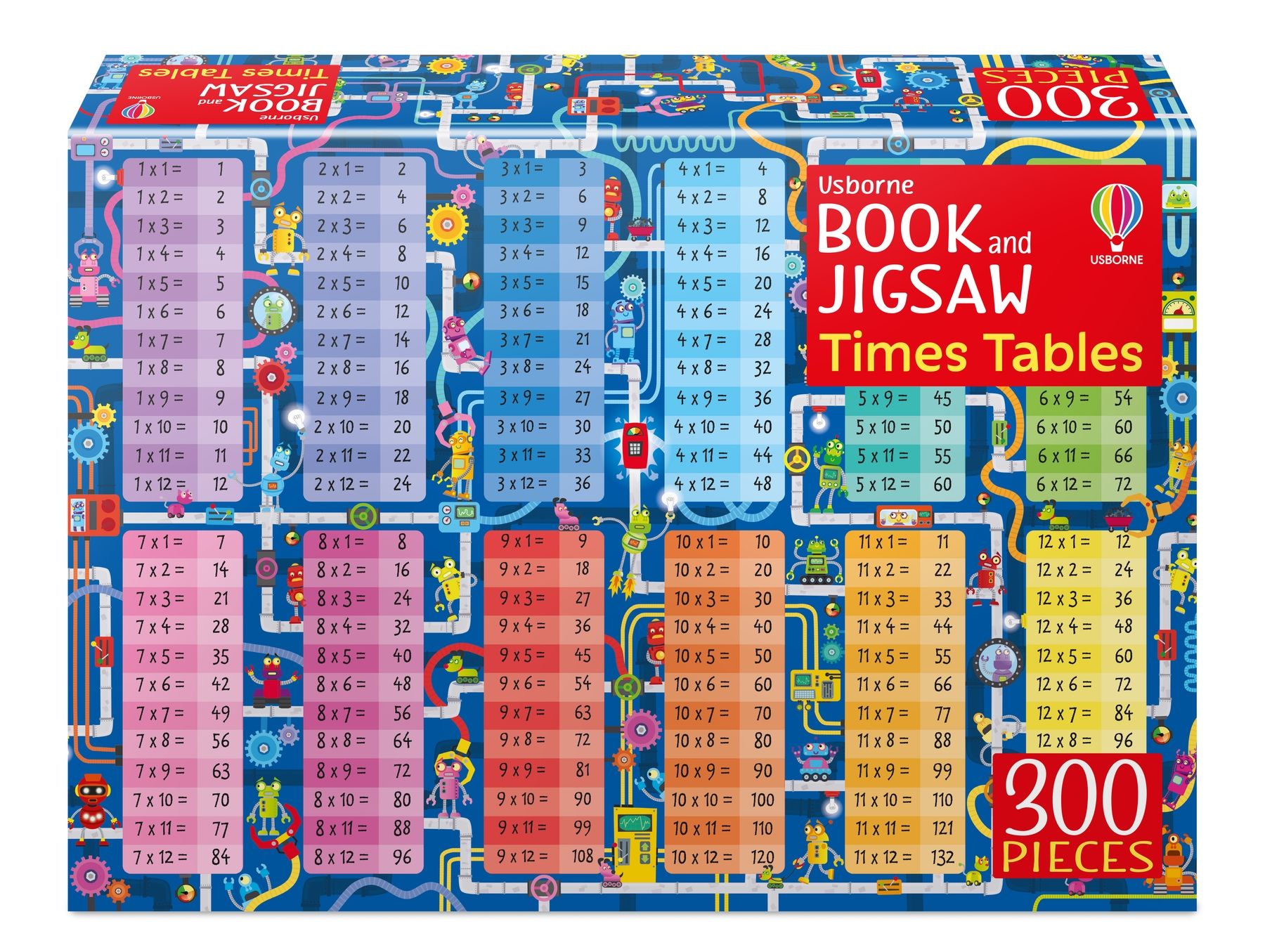 usborne book and jigsaw times tables - Ảnh 3