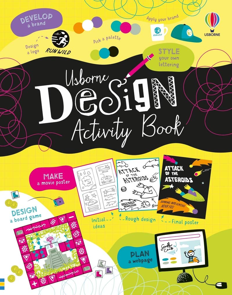 usborne design activity book - Ảnh 2