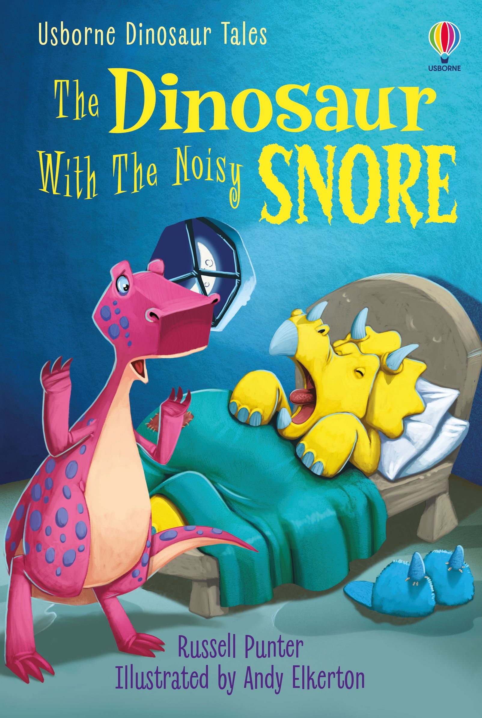 usborne dinosaur tales first reading level 3: the dinosaur with the noisy snore - Ảnh 2