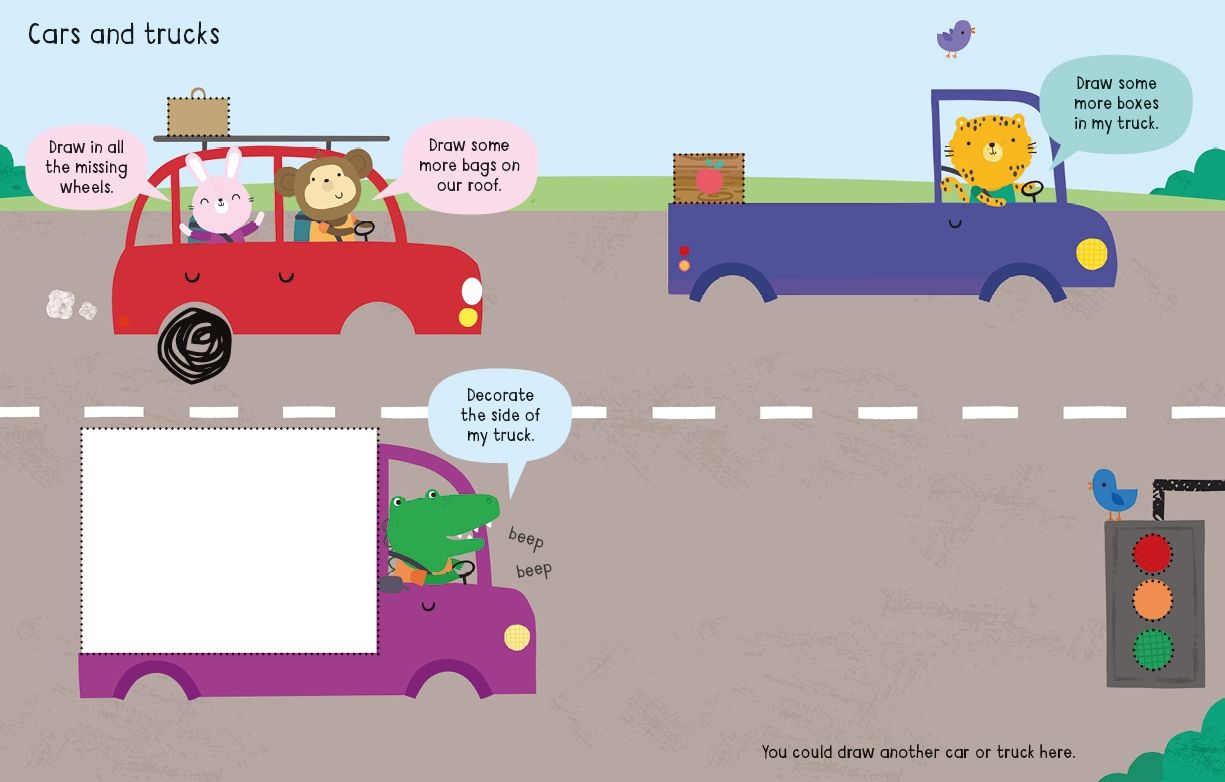 usborne early years wipe-clean first drawing - Ảnh 4