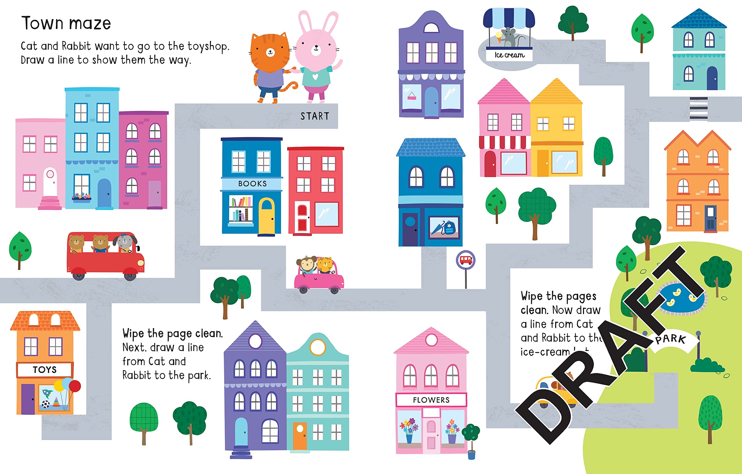 usborne early years wipe-clean first puzzles - Ảnh 3