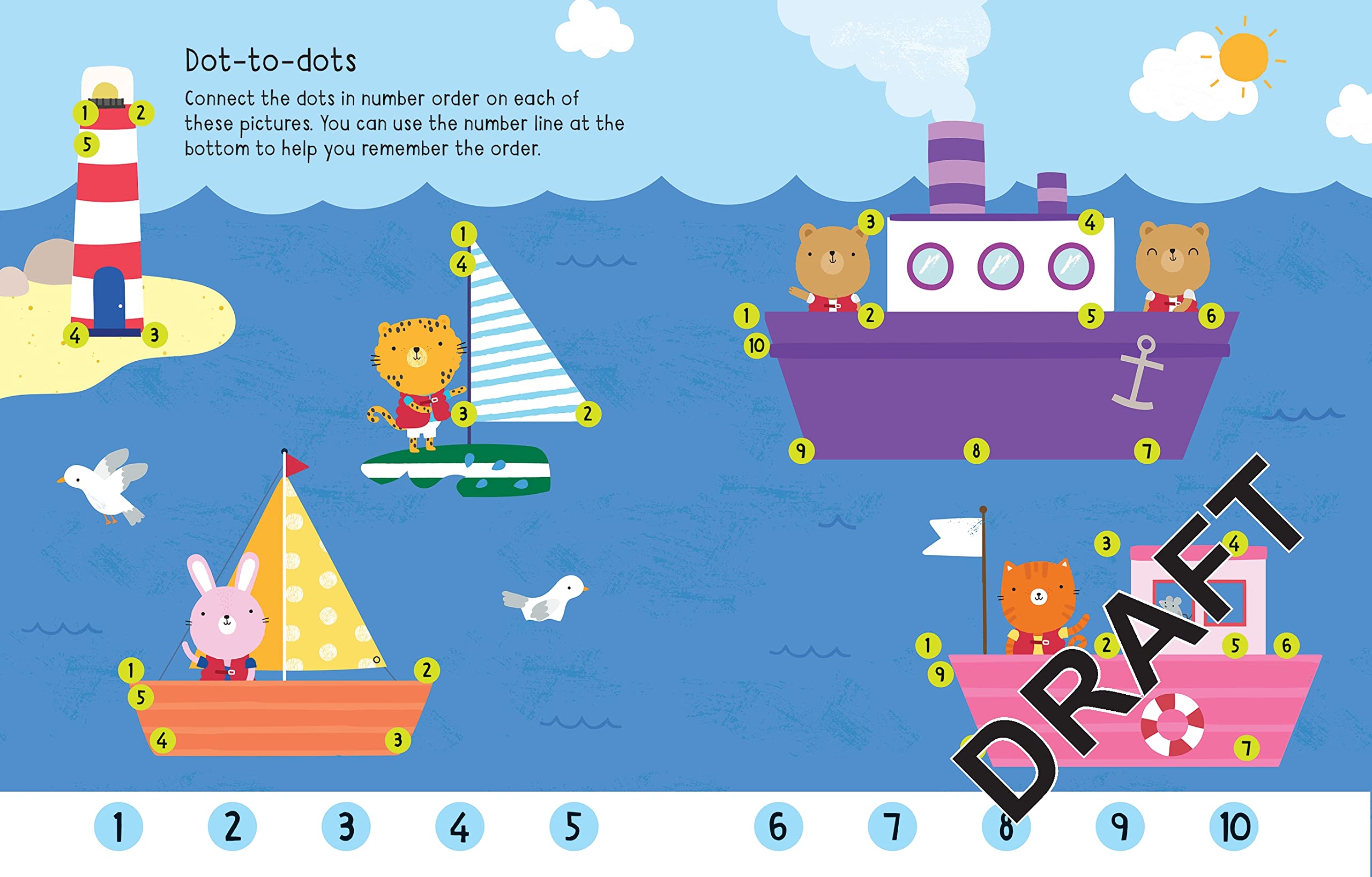 usborne early years wipe-clean first puzzles - Ảnh 4