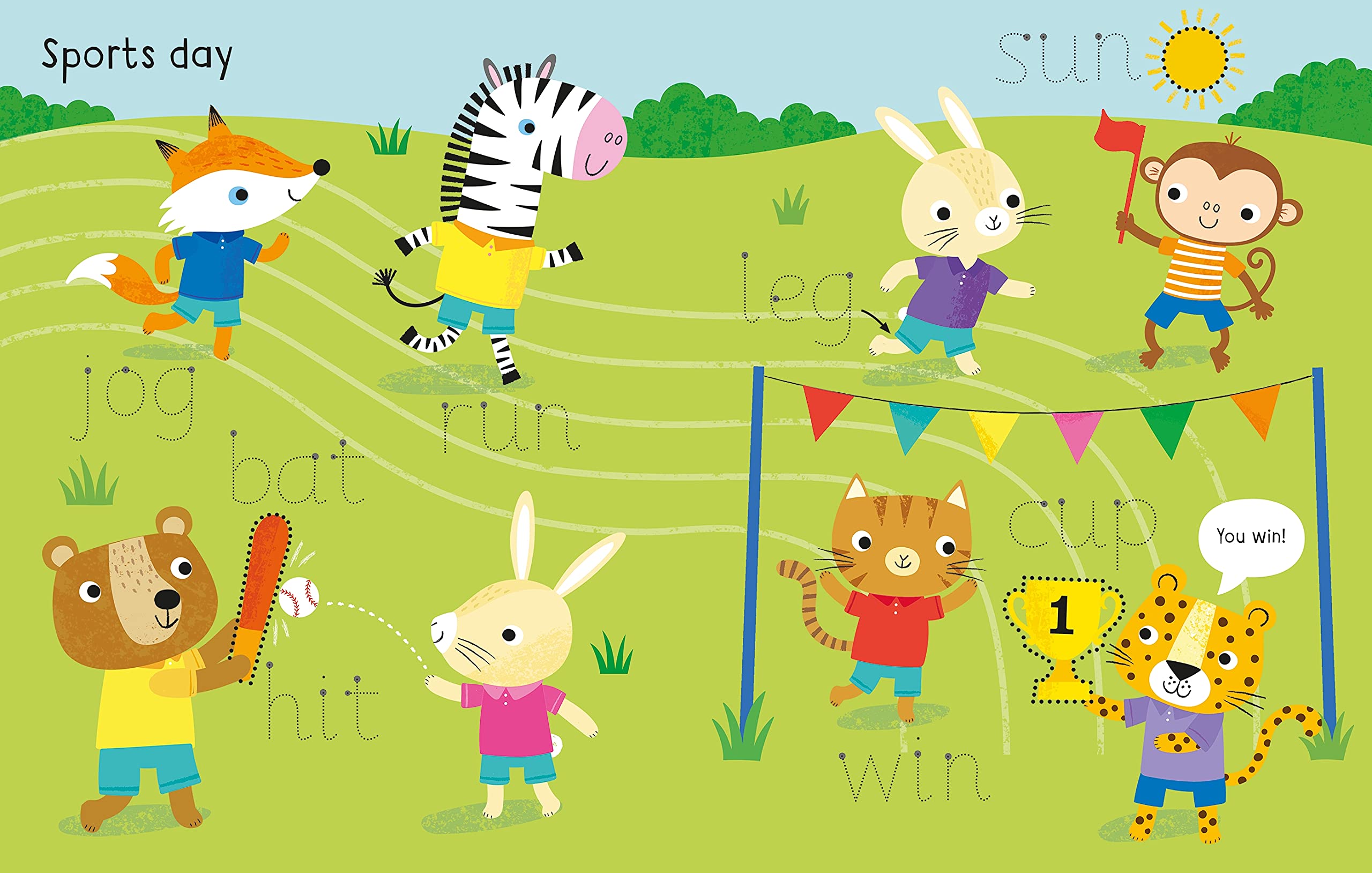 usborne early years wipe-clean: first words - Ảnh 4