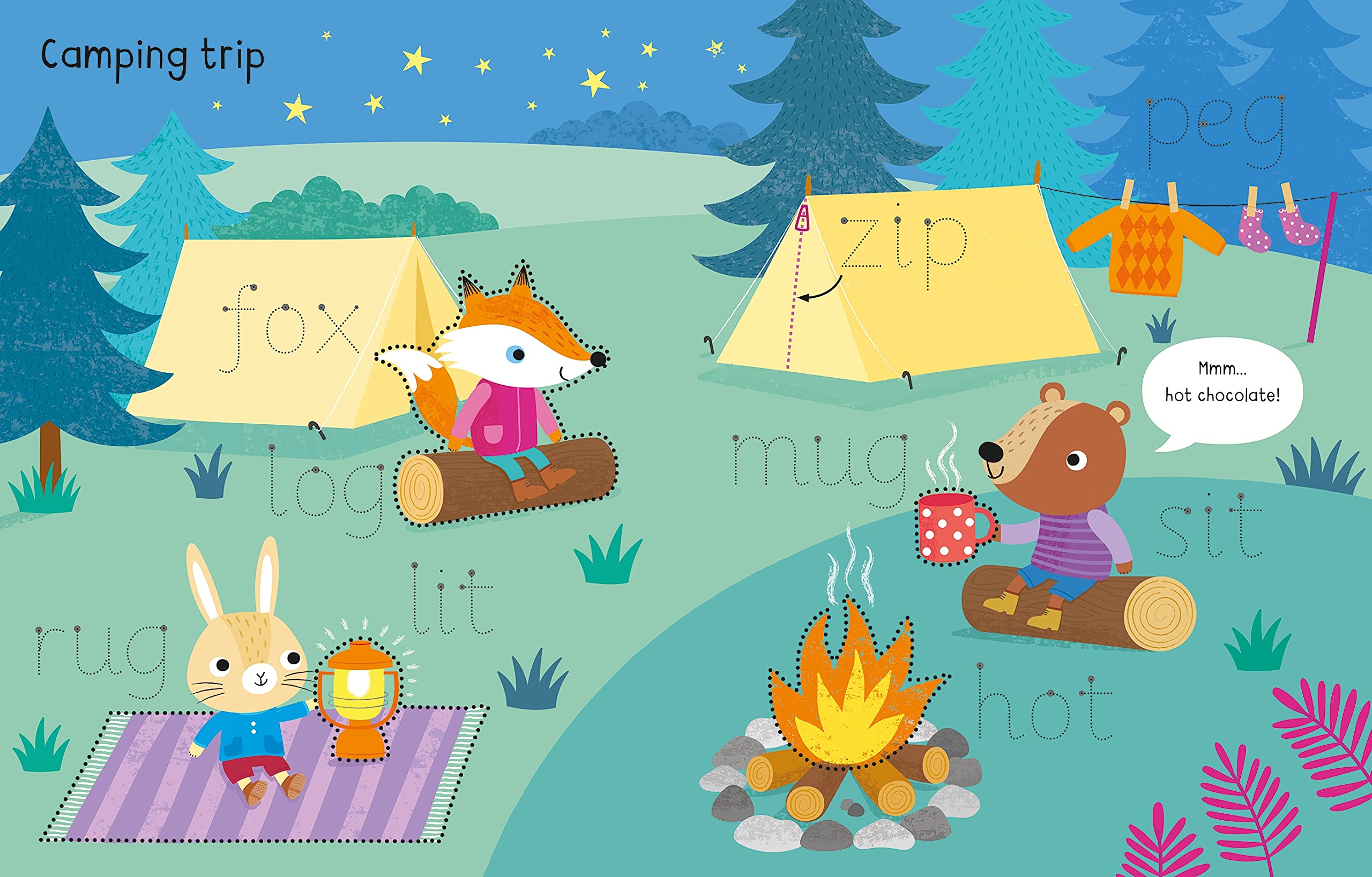 usborne early years wipe-clean: first words - Ảnh 5