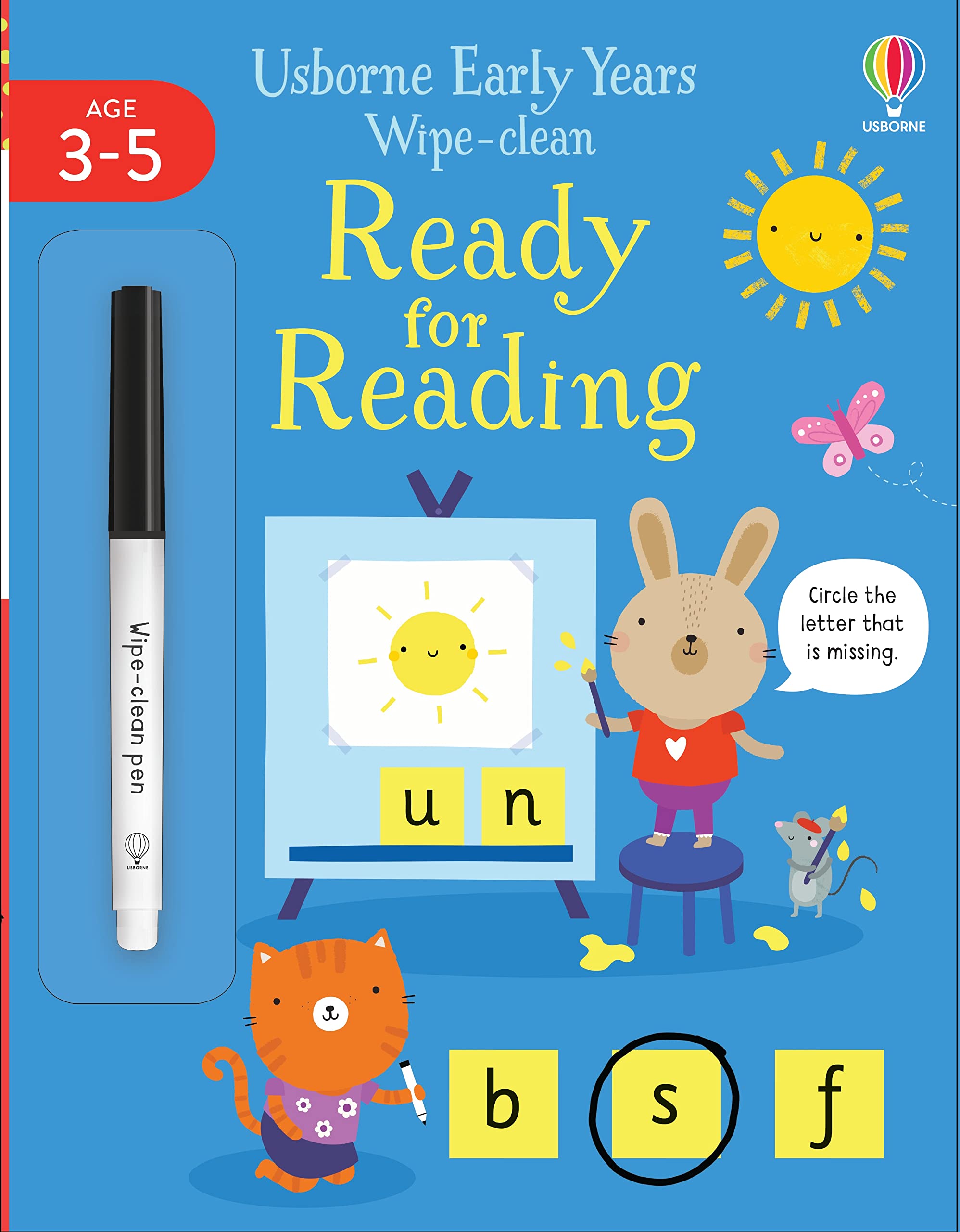 usborne early years wipe-clean: ready for reading - Ảnh 2