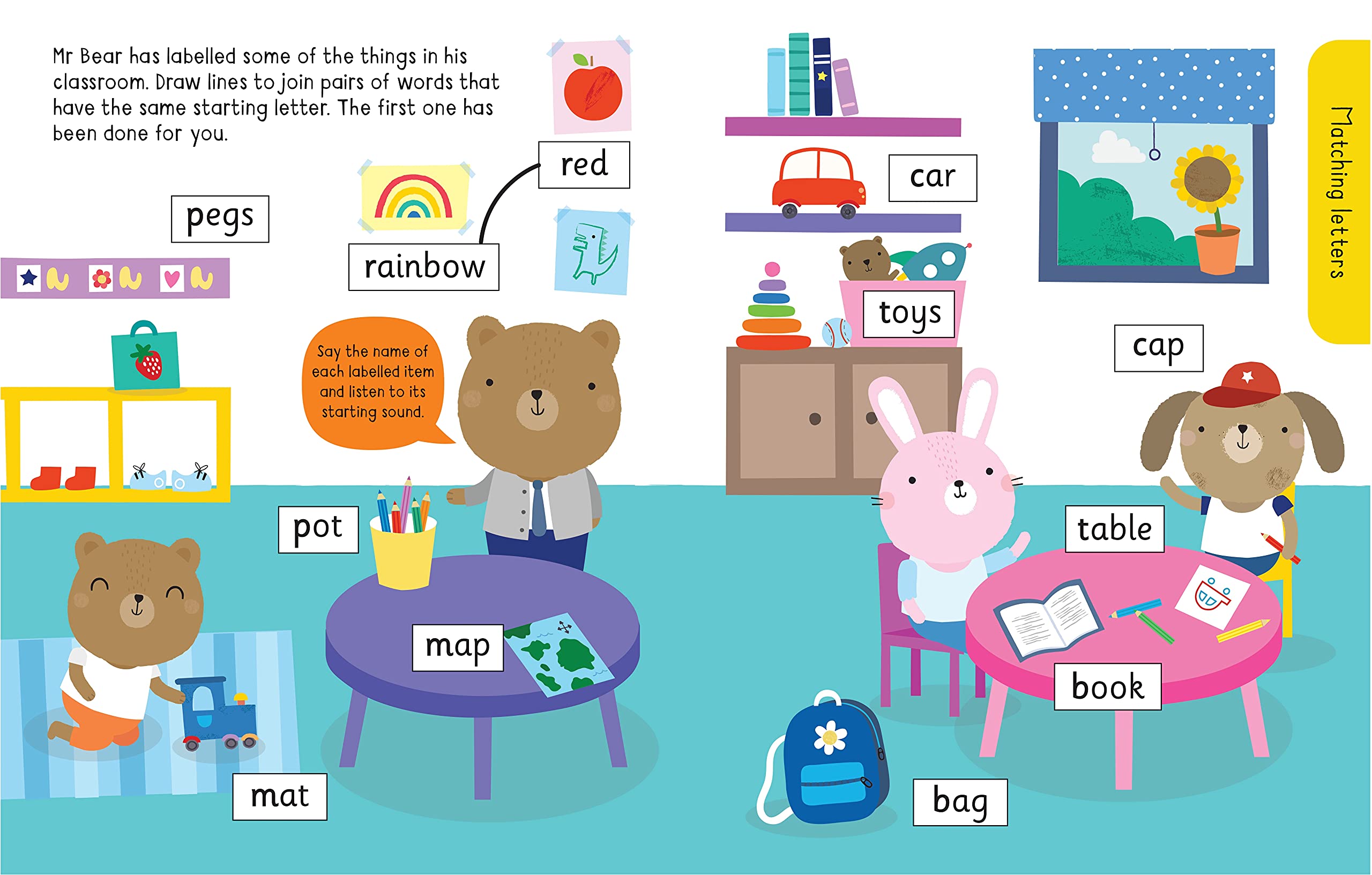 usborne early years wipe-clean: ready for reading - Ảnh 4