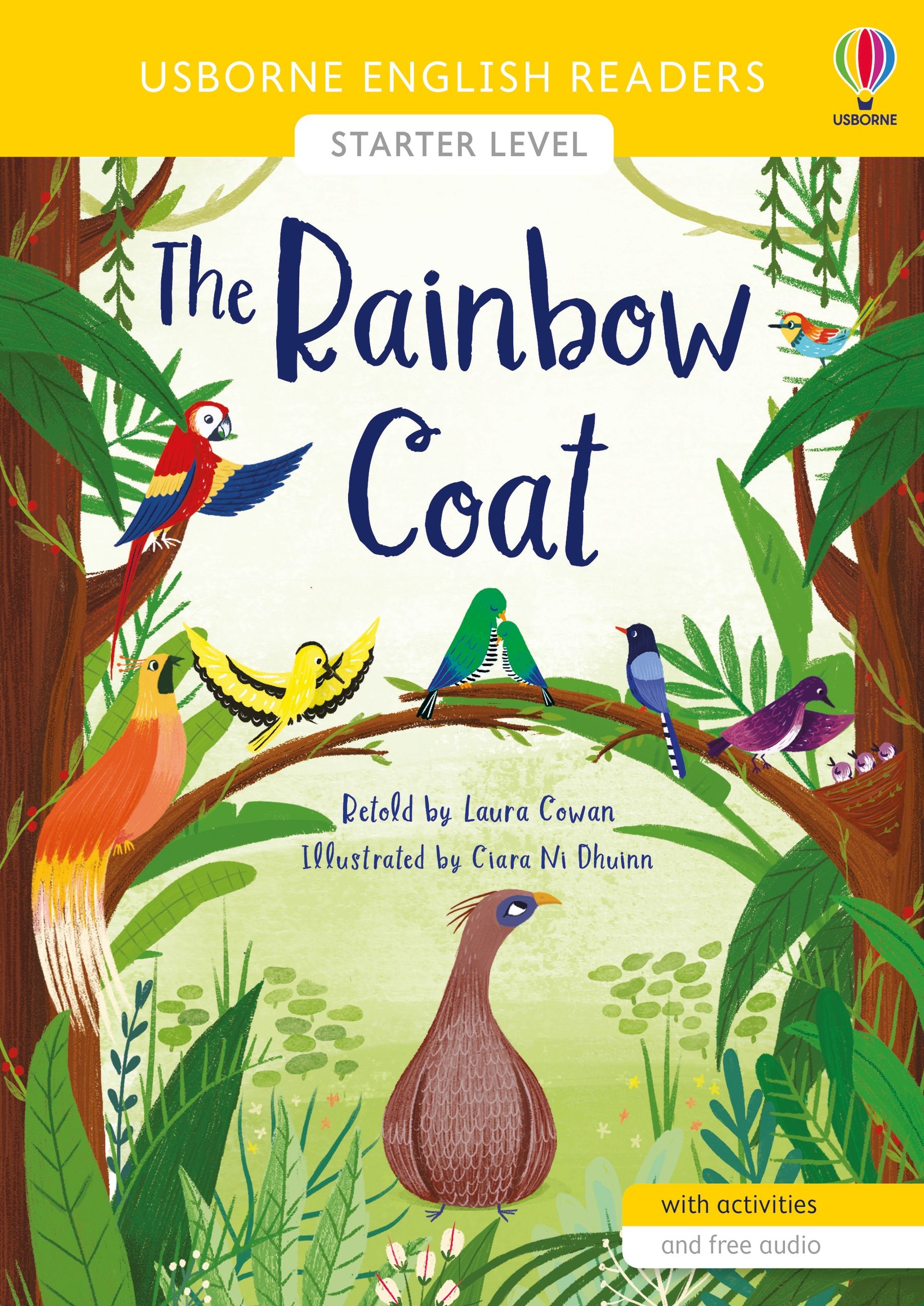 usborne english readers starter level: the rainbow coat - Ảnh 2