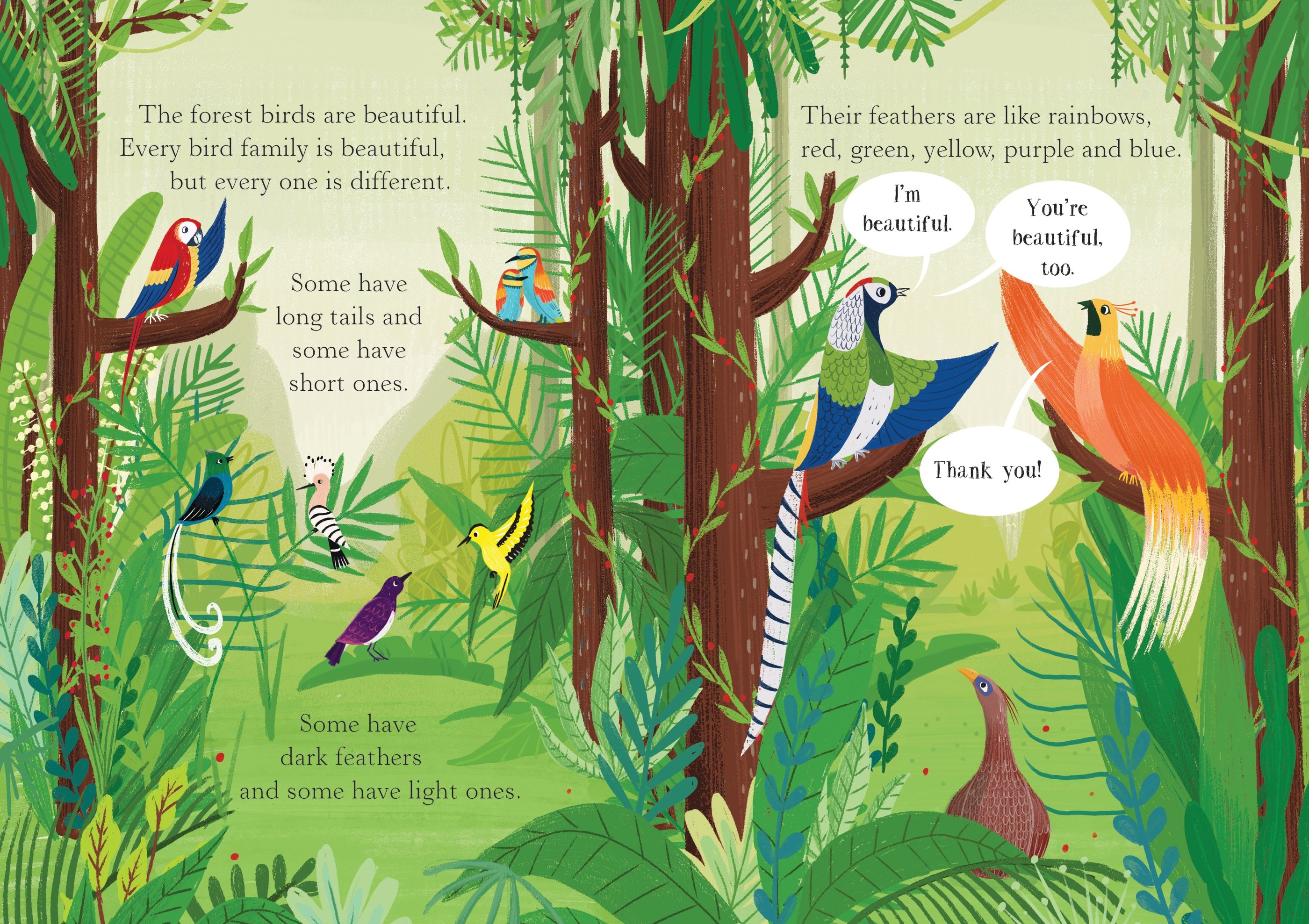 usborne english readers starter level: the rainbow coat - Ảnh 3