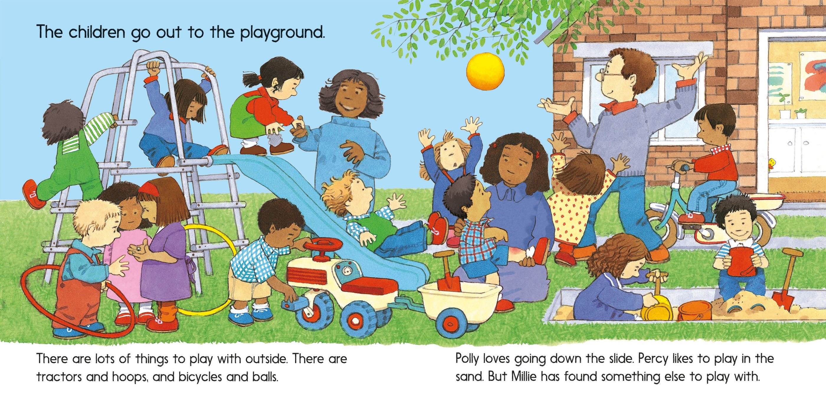 usborne first experiences: going to school - Ảnh 5