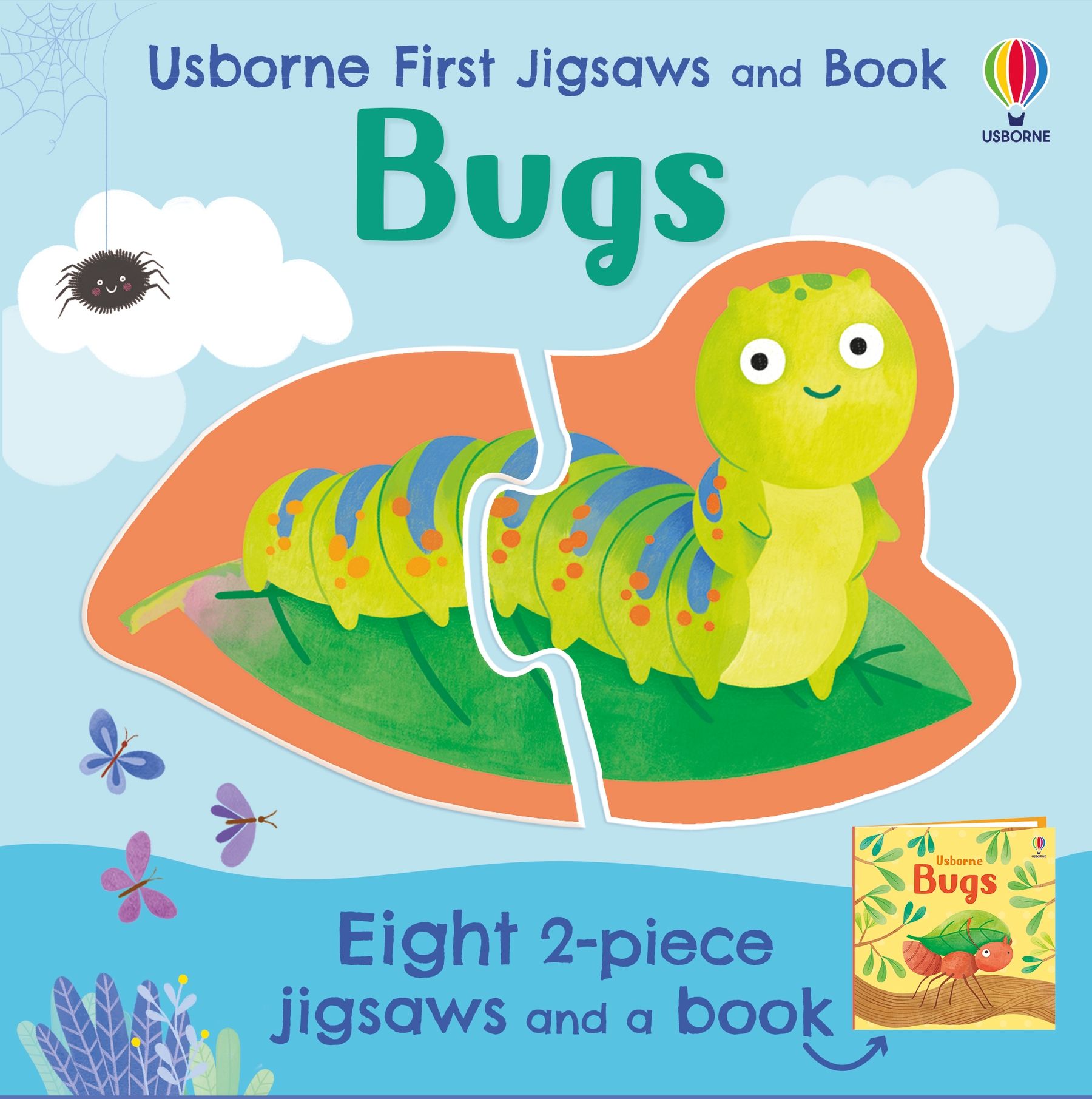 usborne first jigsaws and book: bugs - Ảnh 2