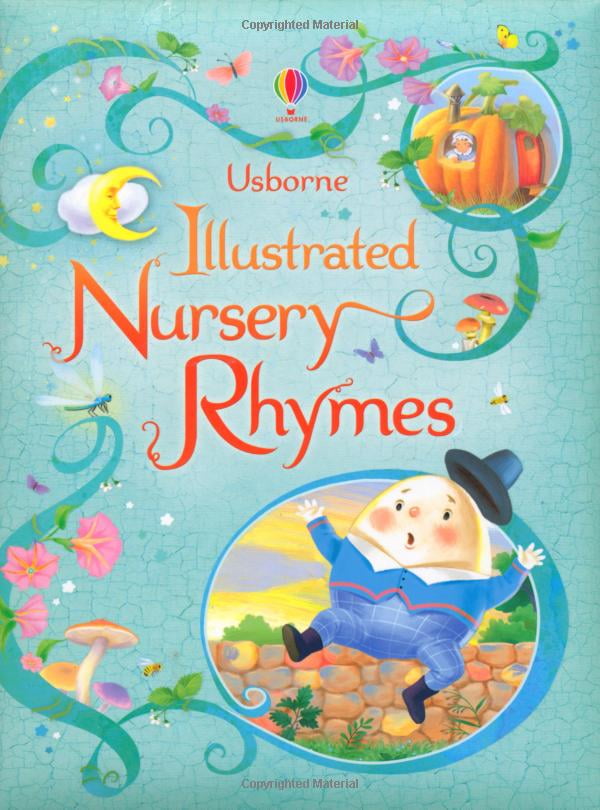 usborne illustrated book of nursery rhymes (hardcover) - Ảnh 2