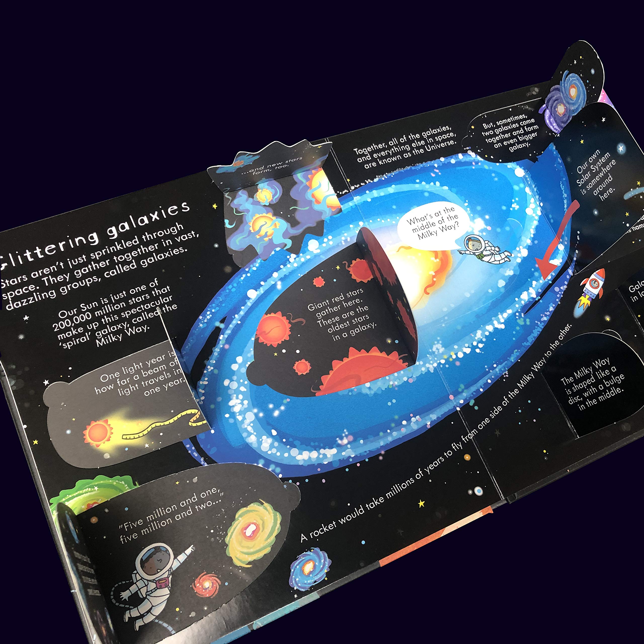 usborne lift-the-flap: look inside space - Ảnh 6