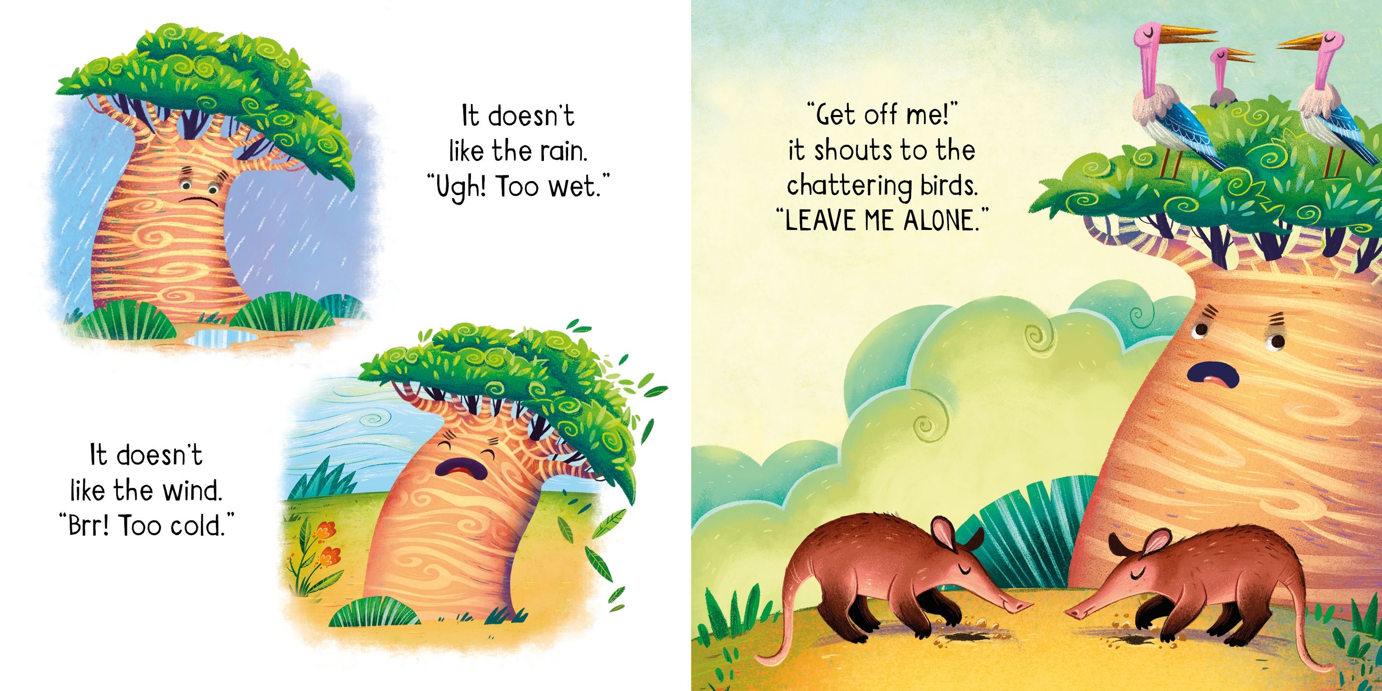 usborne little board books: the baobab tree - Ảnh 3