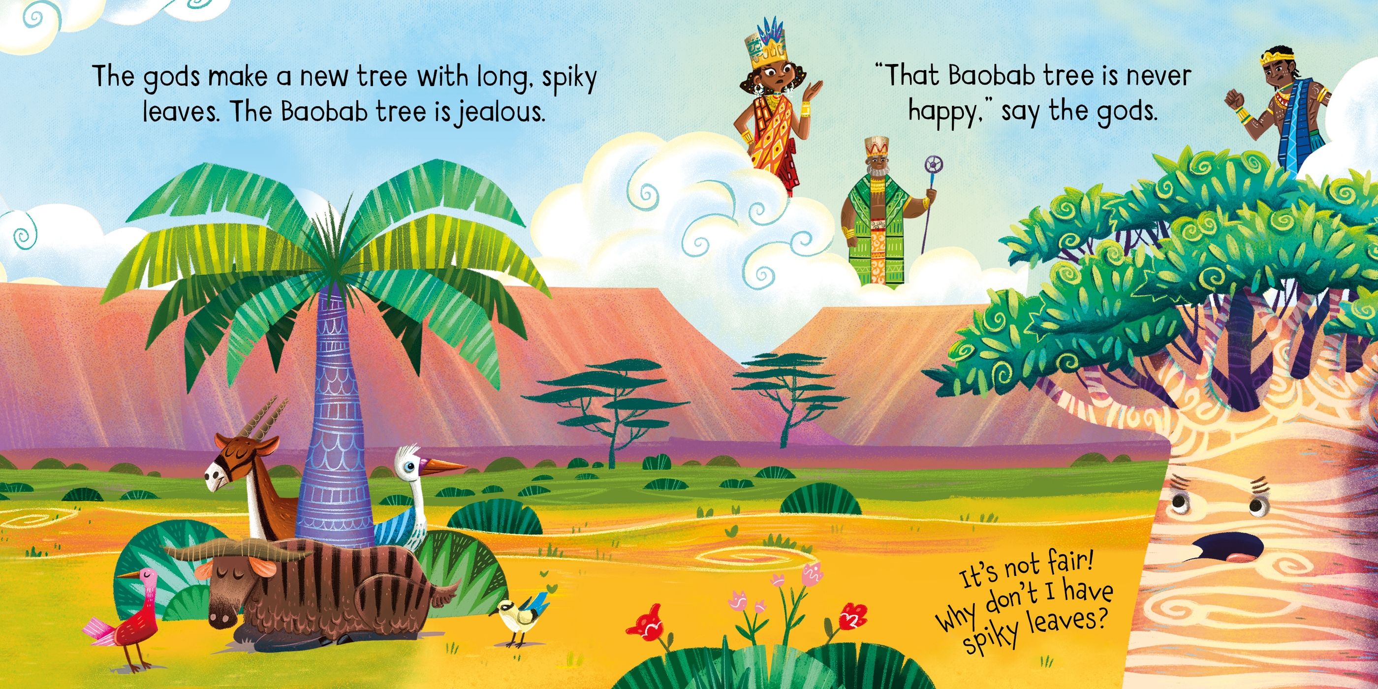 usborne little board books: the baobab tree - Ảnh 4