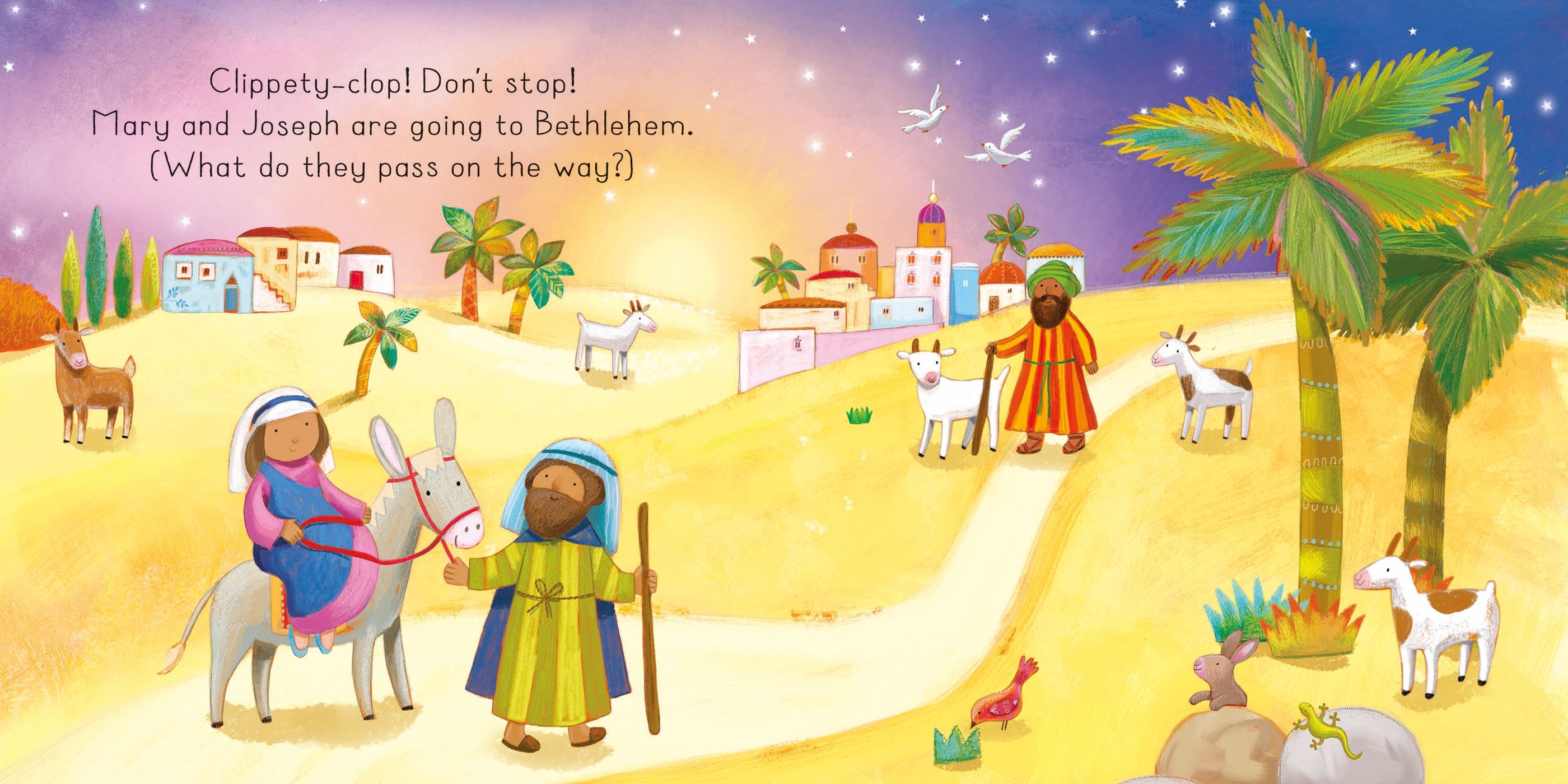 usborne little board books: the nativity - Ảnh 3