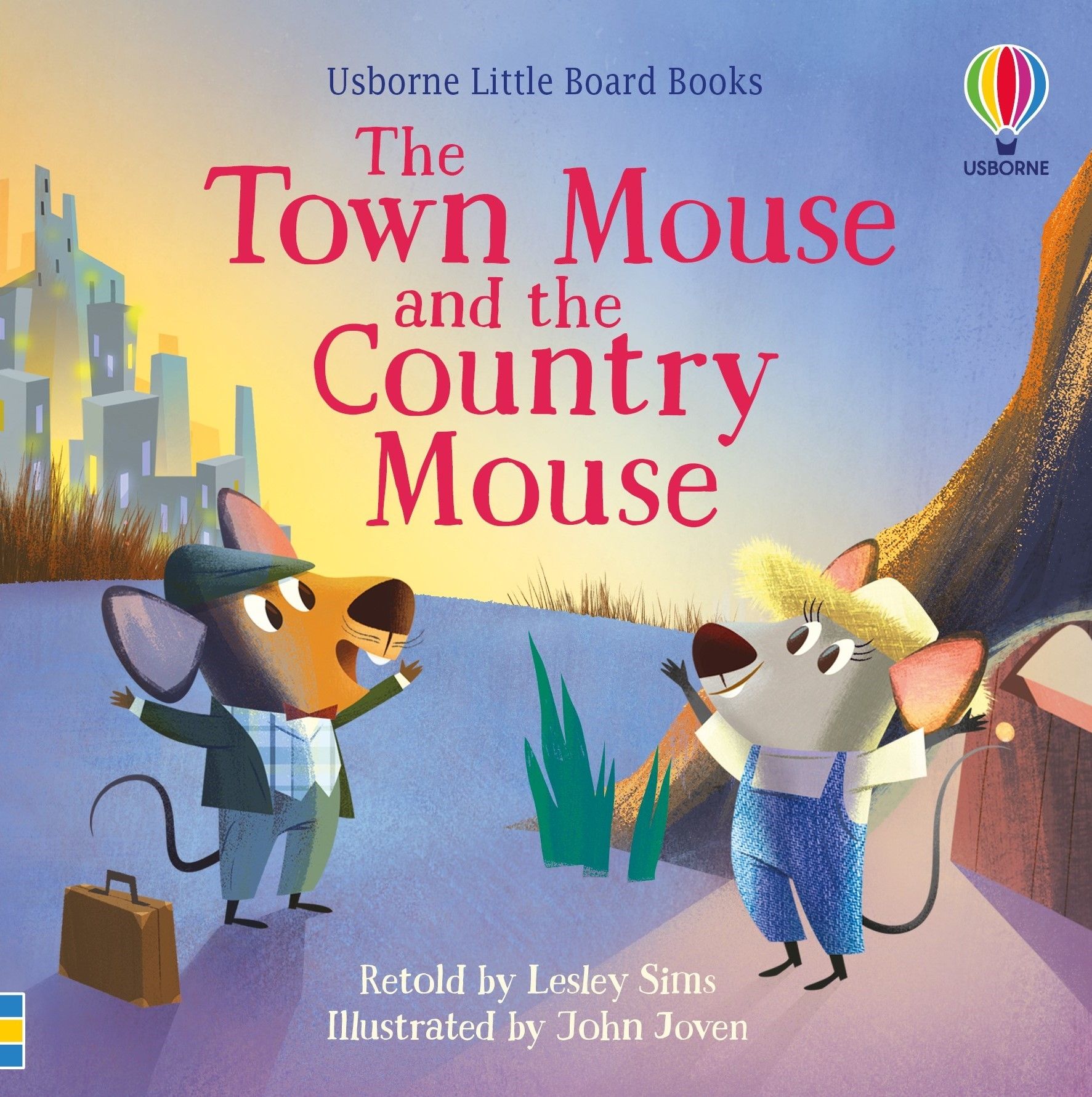 usborne little board books: the town mouse and the country mouse - Ảnh 2