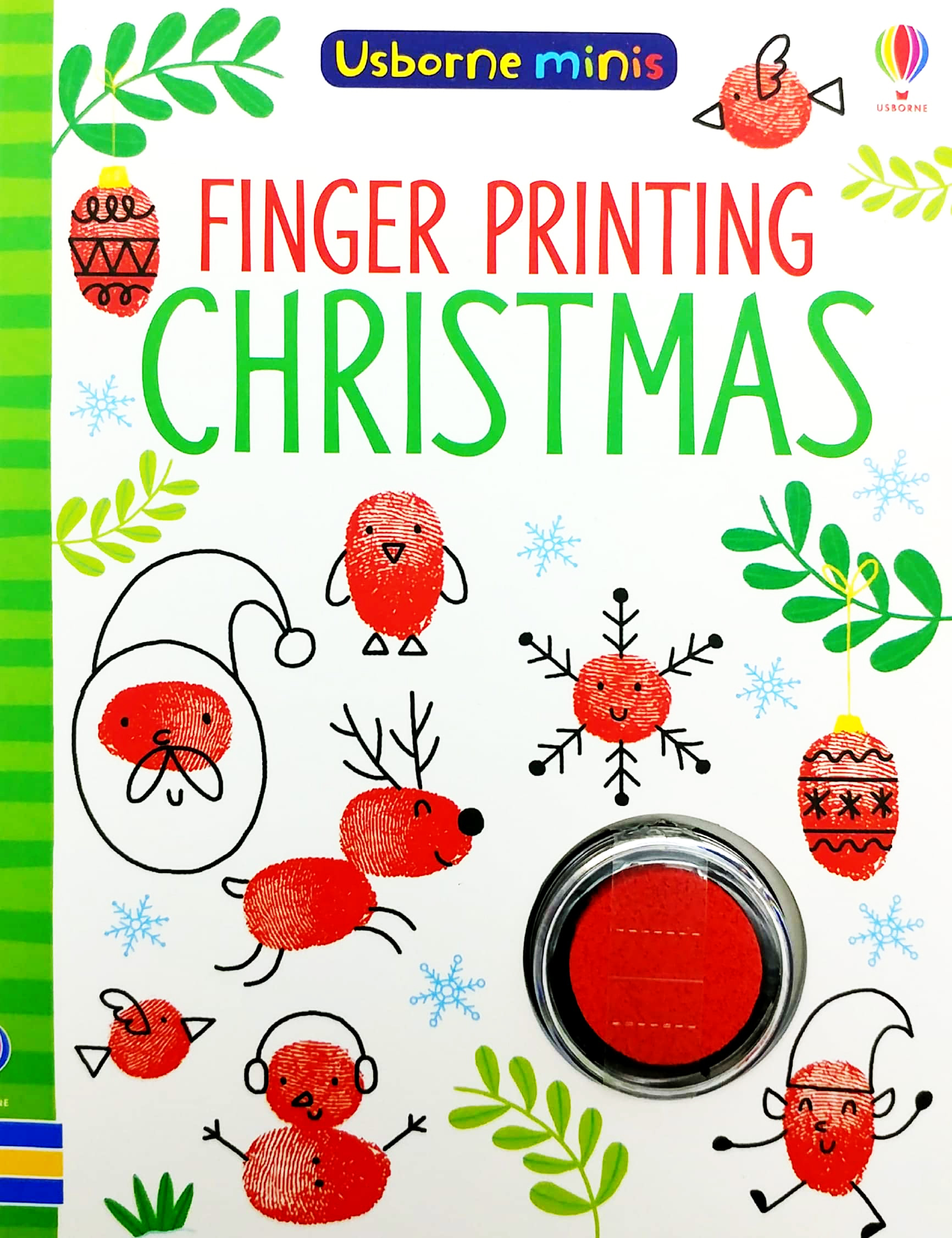 usborne minis: finger printing christmas - Ảnh 2