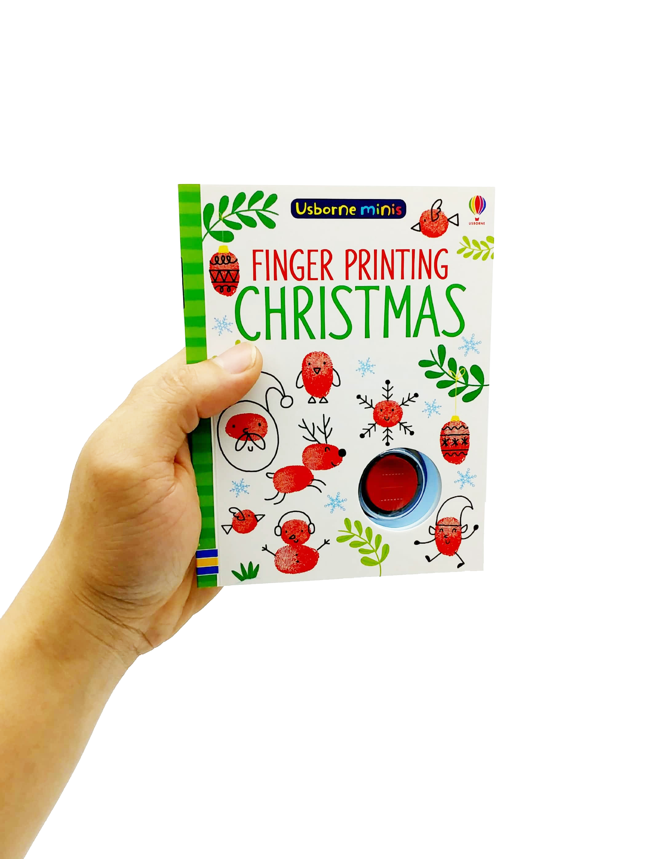 usborne minis: finger printing christmas - Ảnh 7