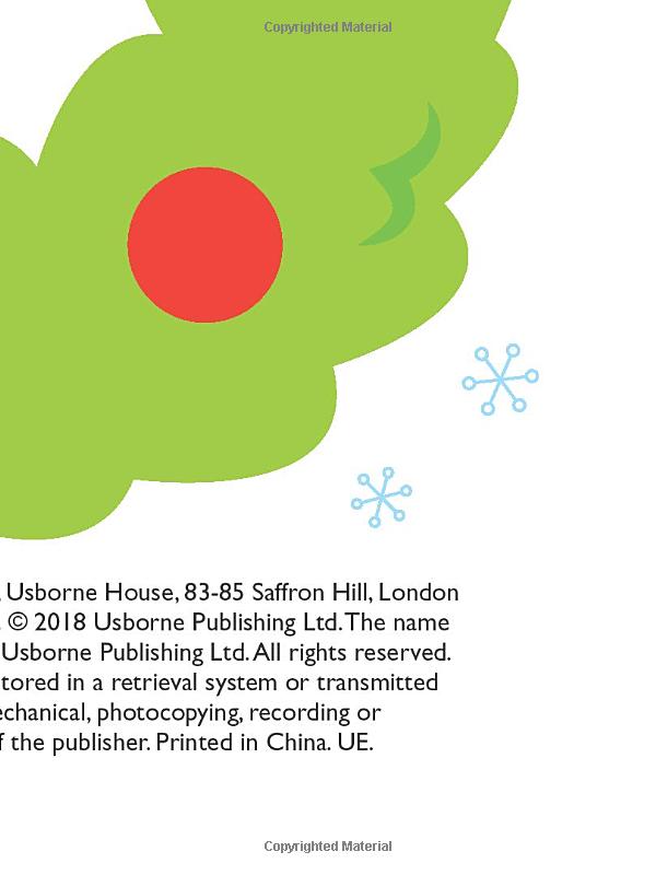 usborne minis: sticker shapes christmas - Ảnh 5