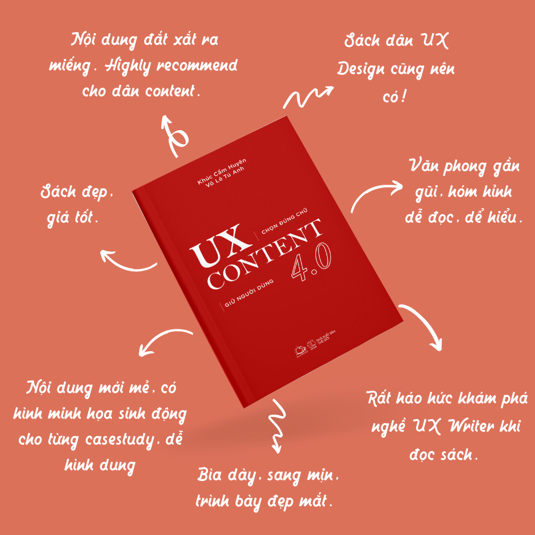 ux content 4.0 - chọn đúng chữ, giữ người dùng (tái bản) - Ảnh 6