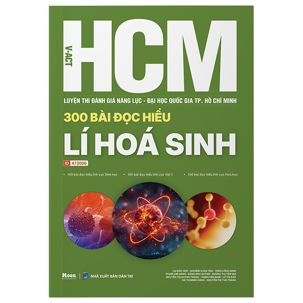 V-ACT HCM - Luyện Thi Đánh Giá Năng Lực Đại Học Quốc Gia TP. Hồ Chí Minh - 300 Bài Đọc Hiểu Logic Và Phân Tích Số Liệu - Ảnh 6