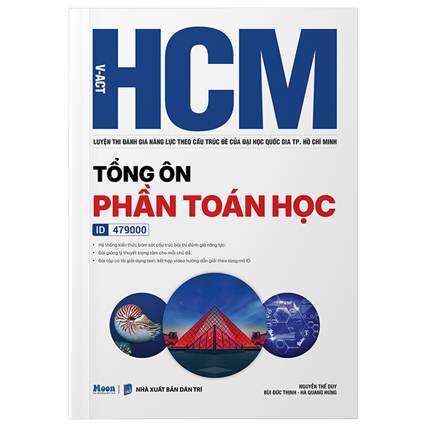 V-ACT HCM - Luyện Thi Đánh Giá Năng Lực Theo Cấu Trúc Đề Của Đại Học Quốc Gia TP. Hồ Chí Minh - Tổng Ôn Phần Toán Học