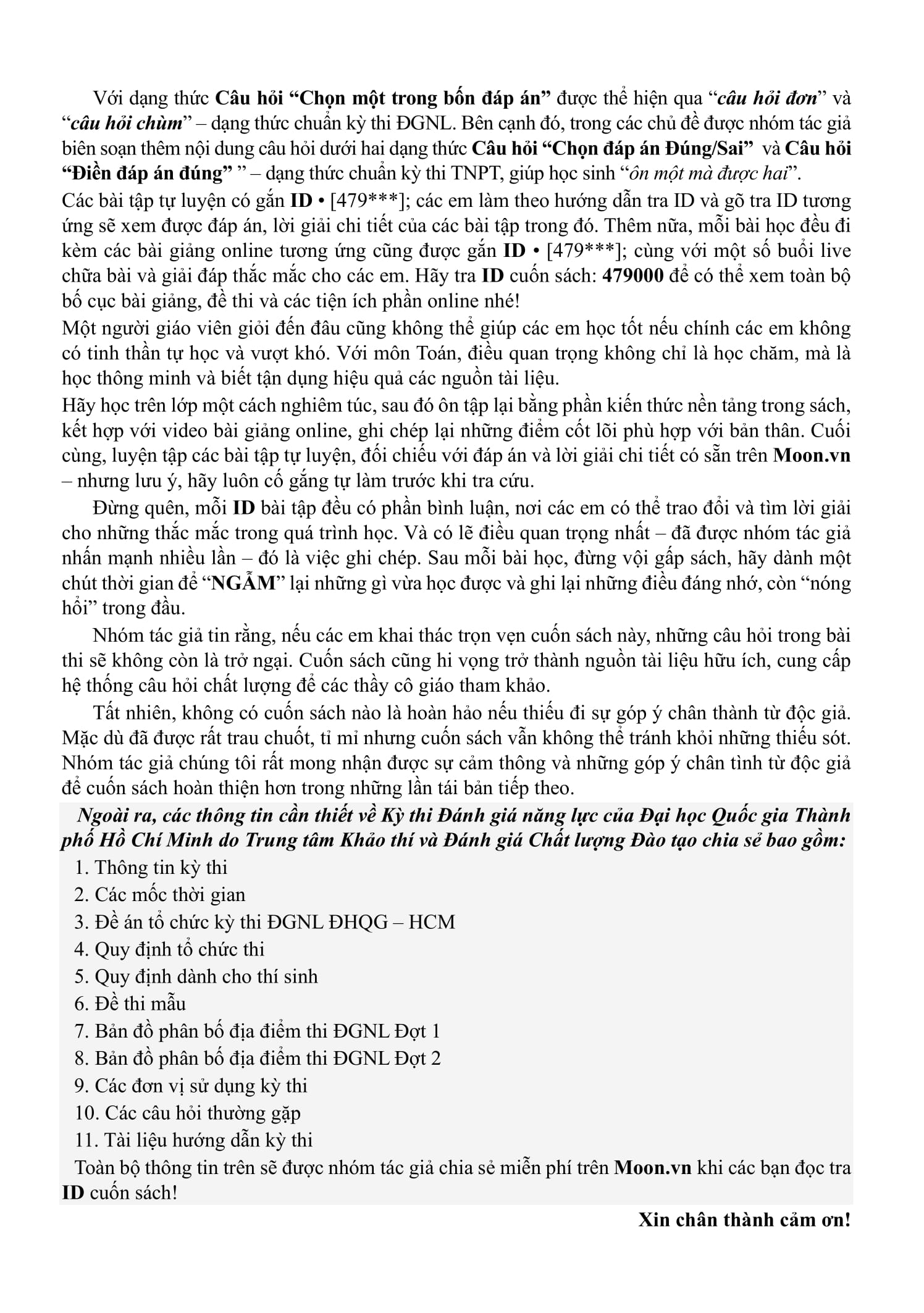 V-ACT HCM - Luyện Thi Đánh Giá Năng Lực Theo Cấu Trúc Đề Của Đại Học Quốc Gia TP. Hồ Chí Minh - Tổng Ôn Phần Toán Học - Ảnh 13