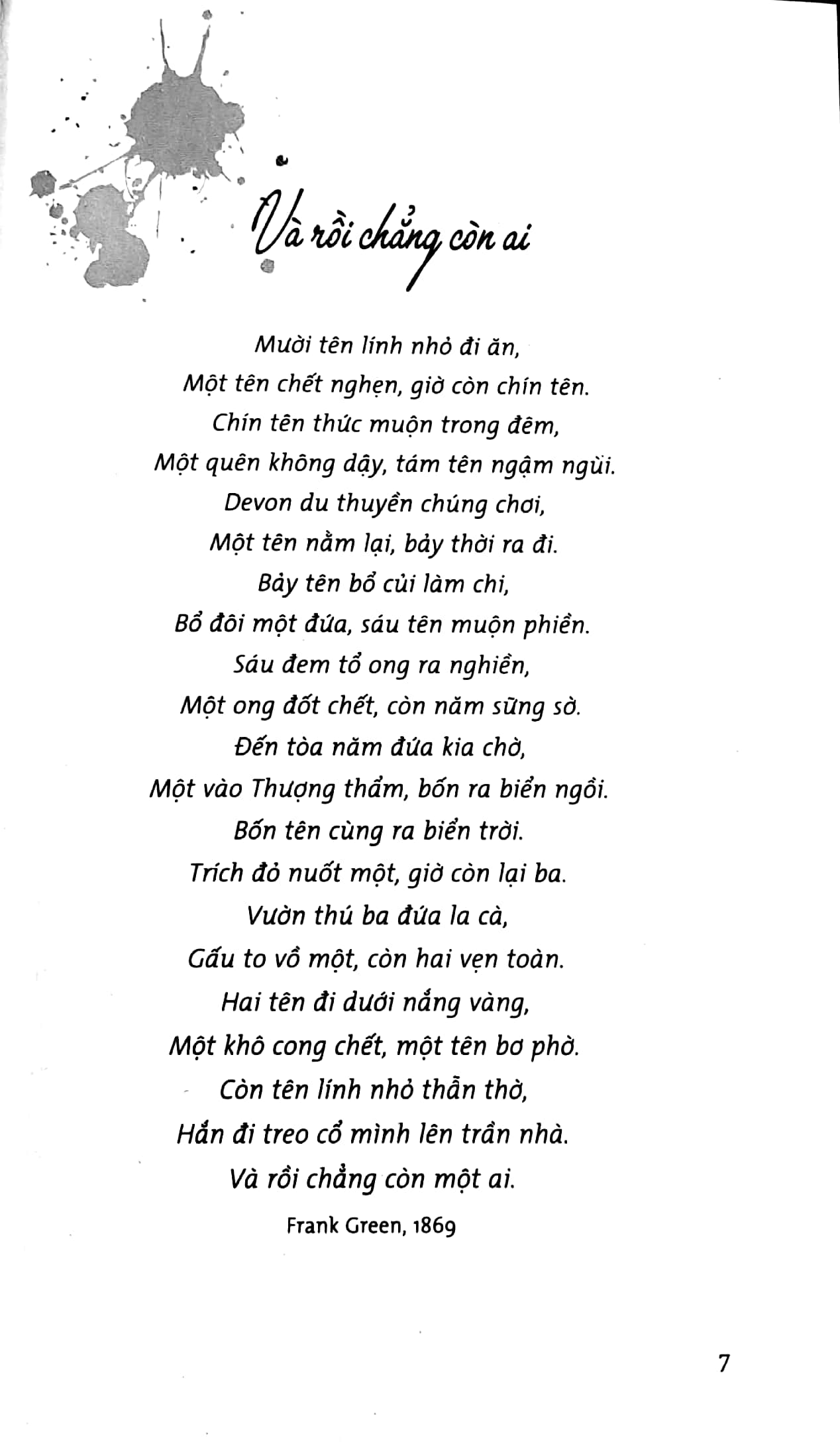 và rồi chẳng còn ai - and then there were none (từ tựa cũ: mười người da đen nhỏ) - Ảnh 4