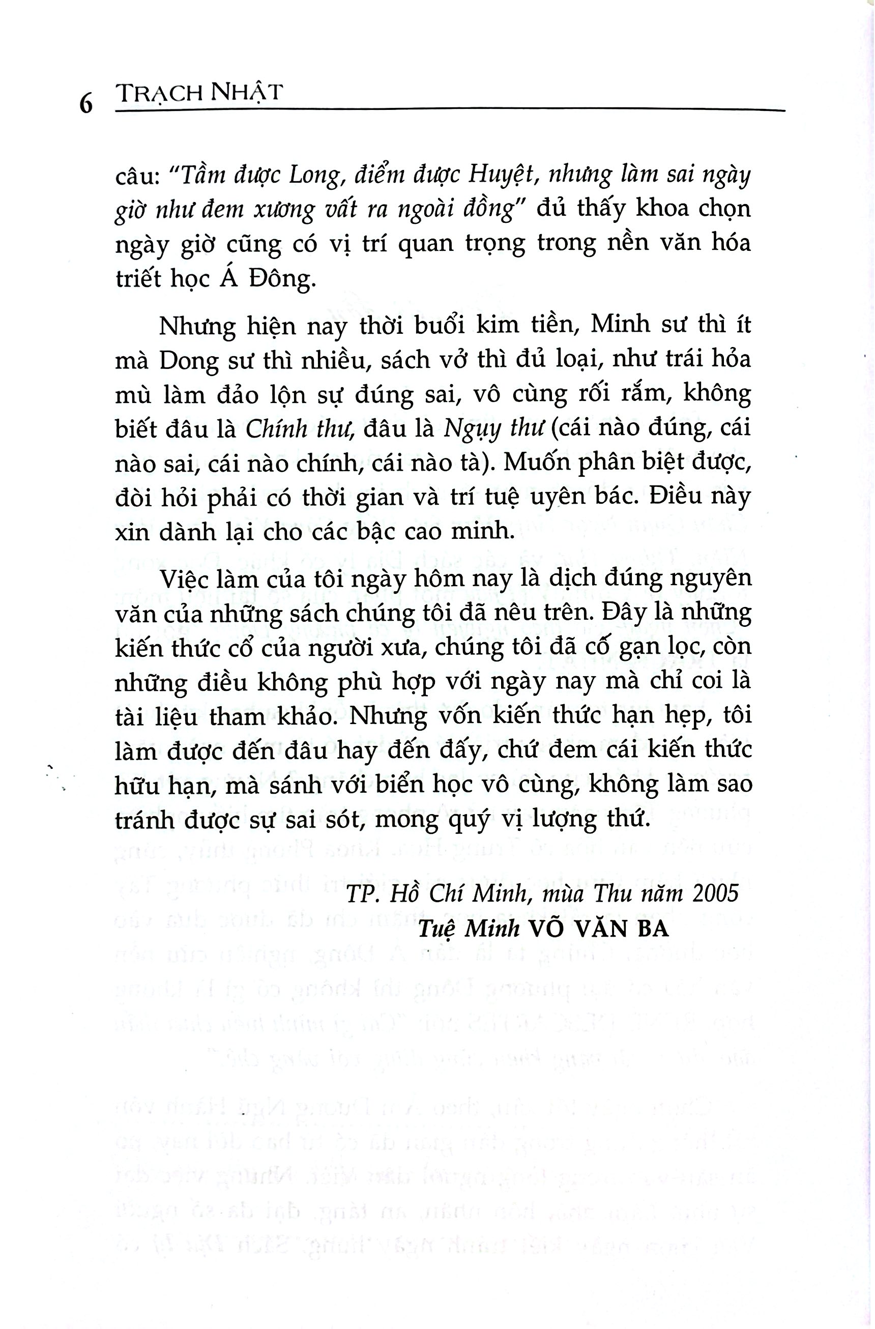 Văn Hóa Phương Đông Cổ Đại - Trạch Nhật - Ảnh 5