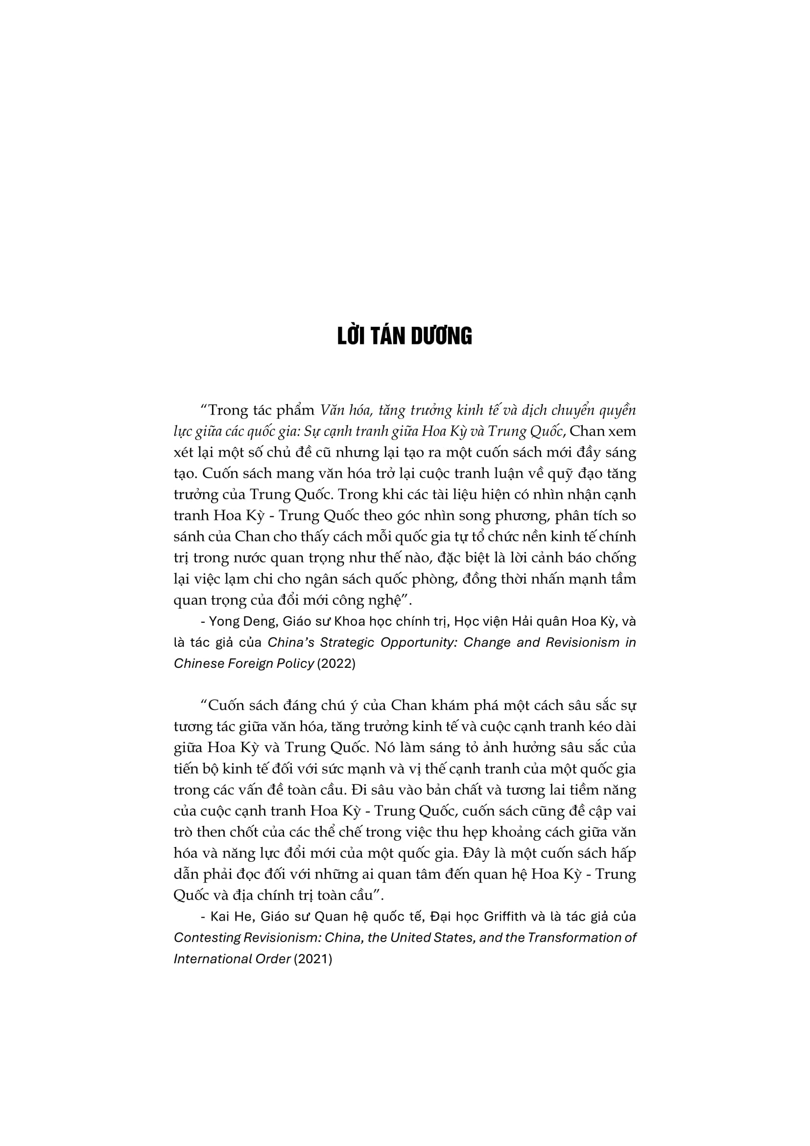 Văn Hóa, Tăng Trưởng Kinh Tế Và Dịch Chuyển Quyền Lực Giữa Các Quốc Gia - Sự Cạnh Tranh Giữa Hoa Kỳ Và Trung Quốc - Ảnh 3