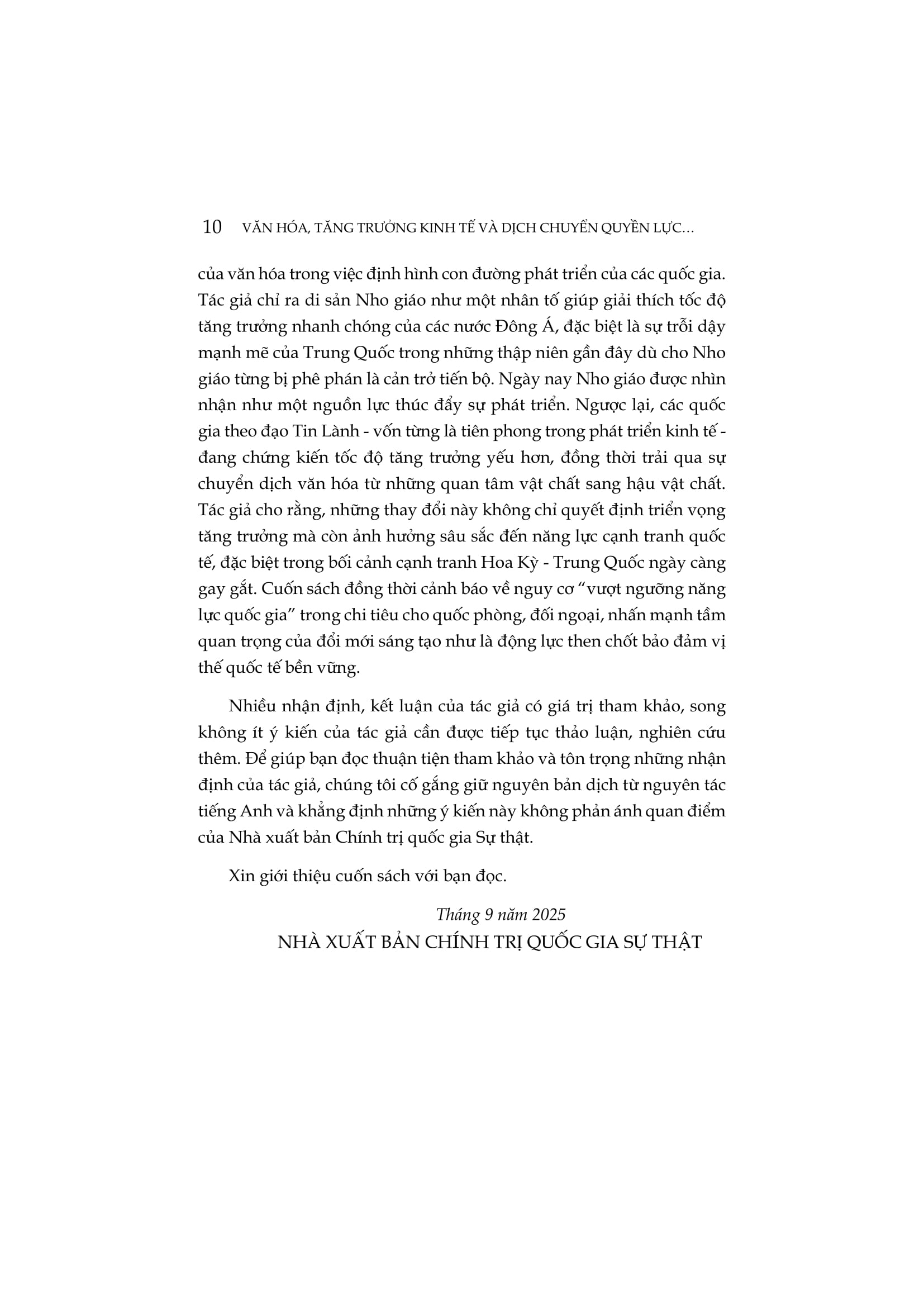 Văn Hóa, Tăng Trưởng Kinh Tế Và Dịch Chuyển Quyền Lực Giữa Các Quốc Gia - Sự Cạnh Tranh Giữa Hoa Kỳ Và Trung Quốc - Ảnh 7