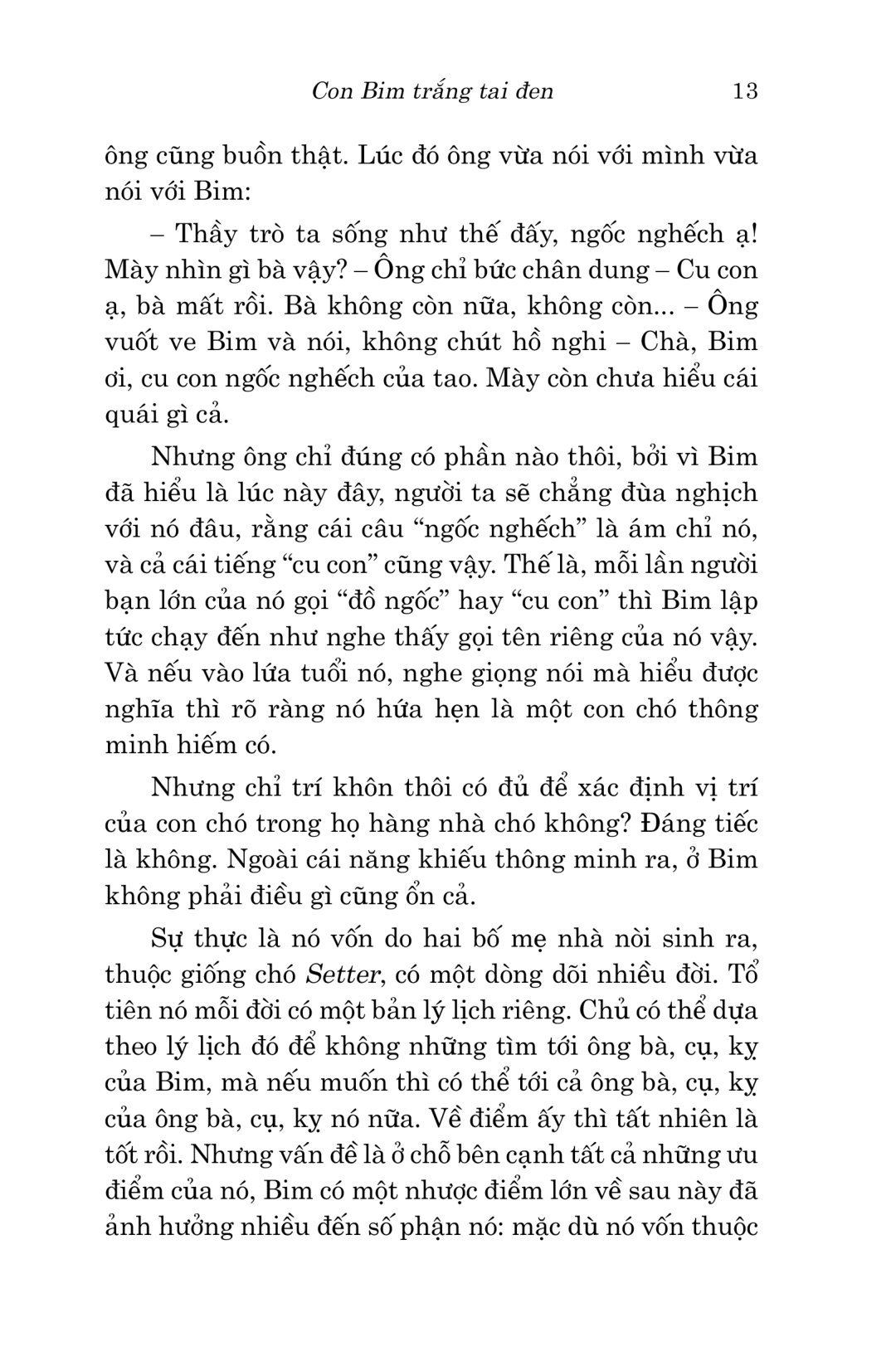 văn học cổ điển - con bim trắng tai đen (tái bản 2023) - Ảnh 13