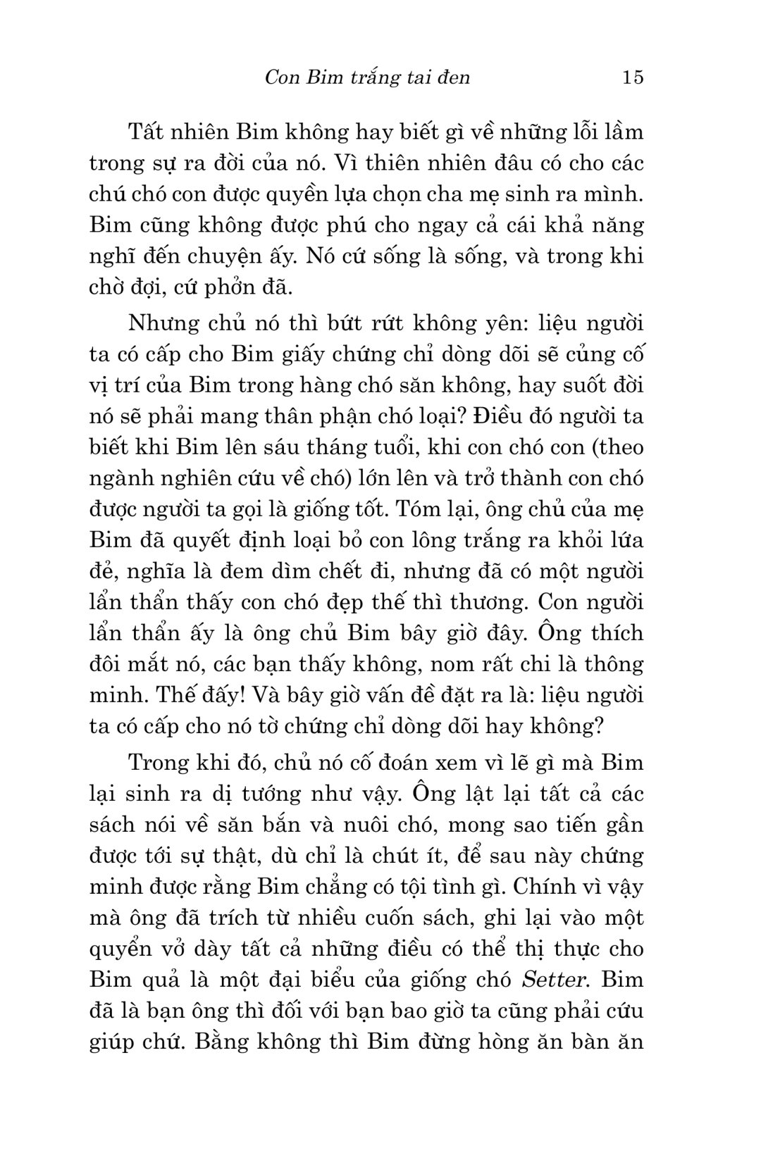 văn học cổ điển - con bim trắng tai đen (tái bản 2023) - Ảnh 15