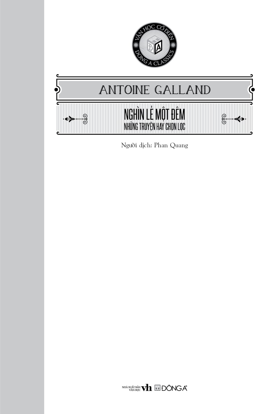 văn học cổ điển - đông a classic - nghìn lẻ một đêm - những truyện hay chọn lọc - Ảnh 9