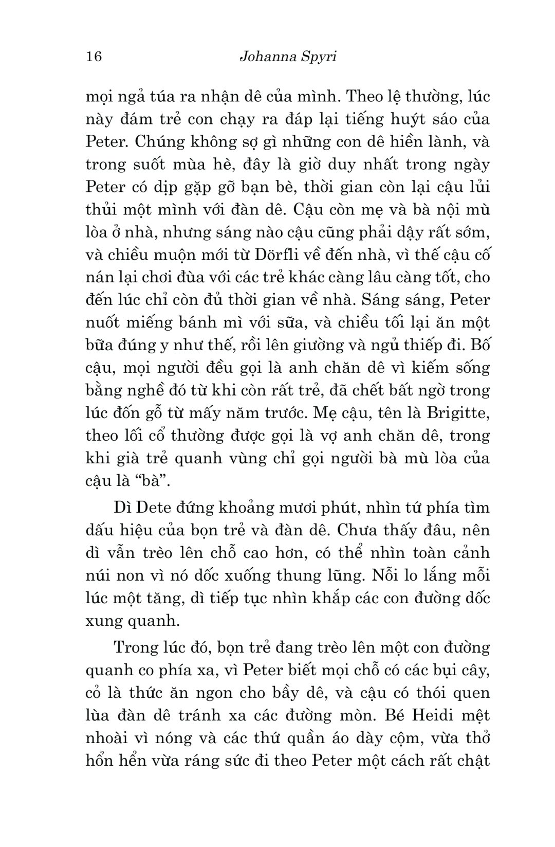 văn học cổ điển - heidi (tái bản 2023) - Ảnh 16