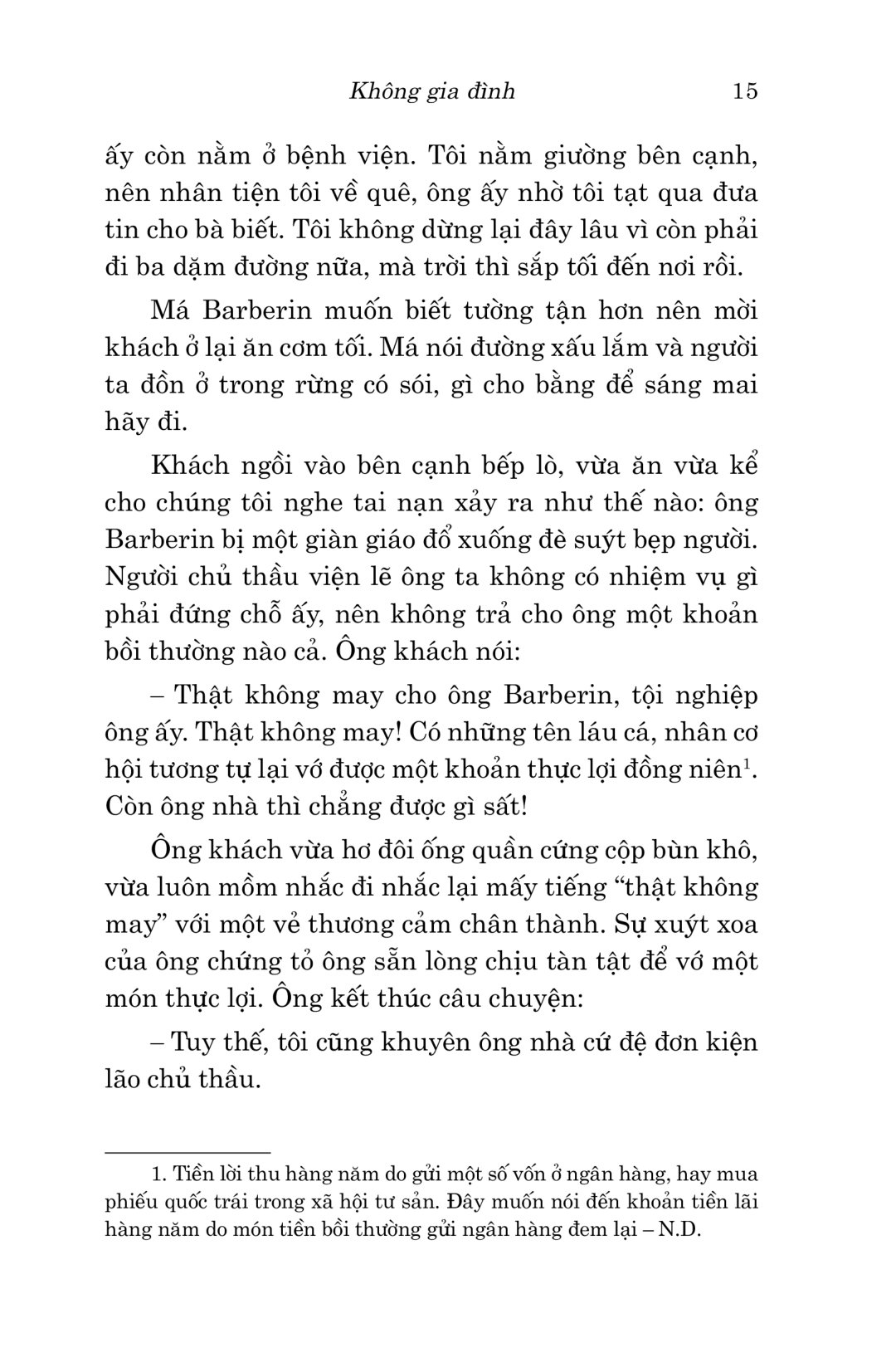 văn học cổ điển - không gia đình (tái bản 2023) - Ảnh 14