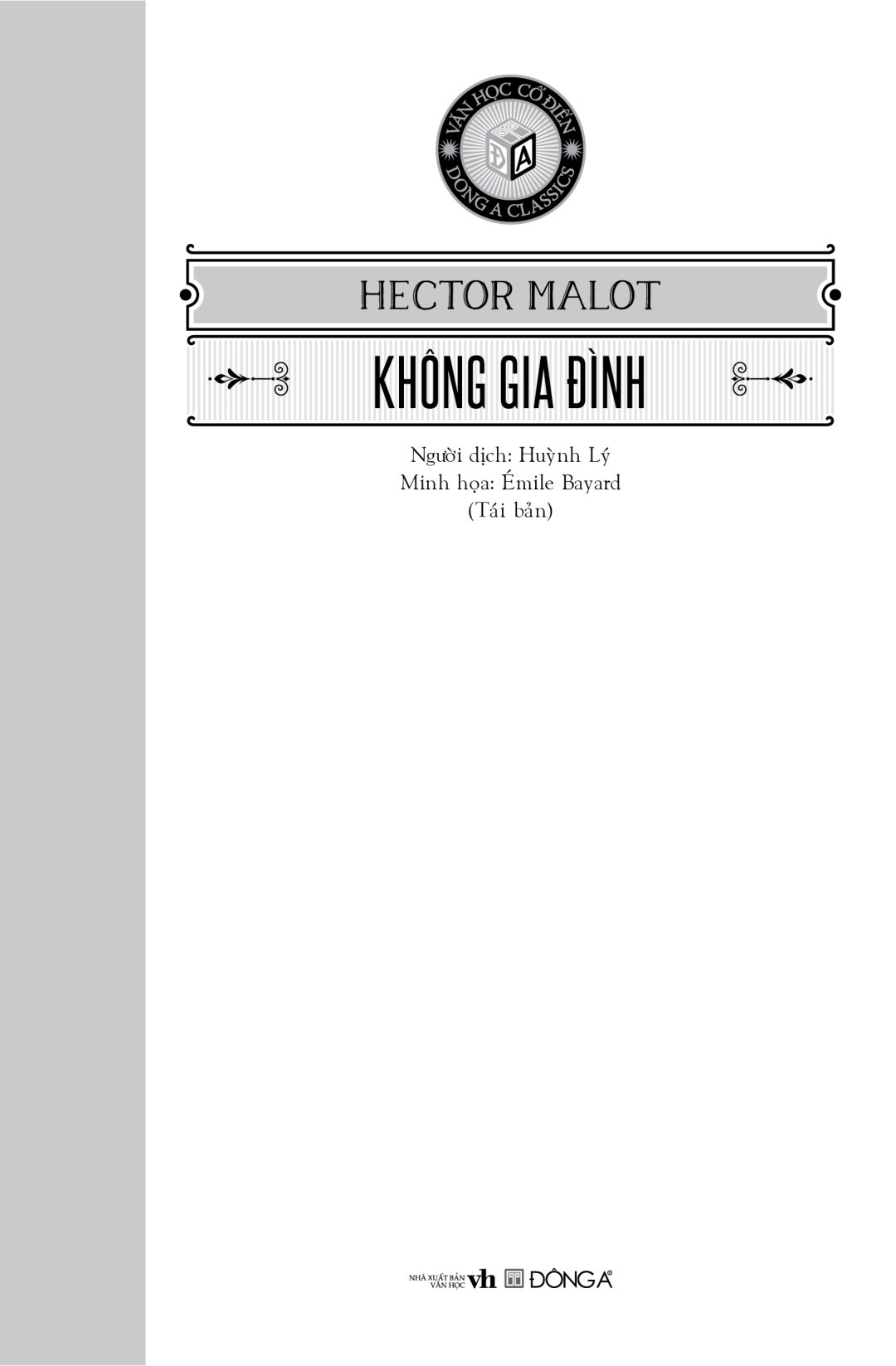 văn học cổ điển - không gia đình (tái bản 2023) - Ảnh 4