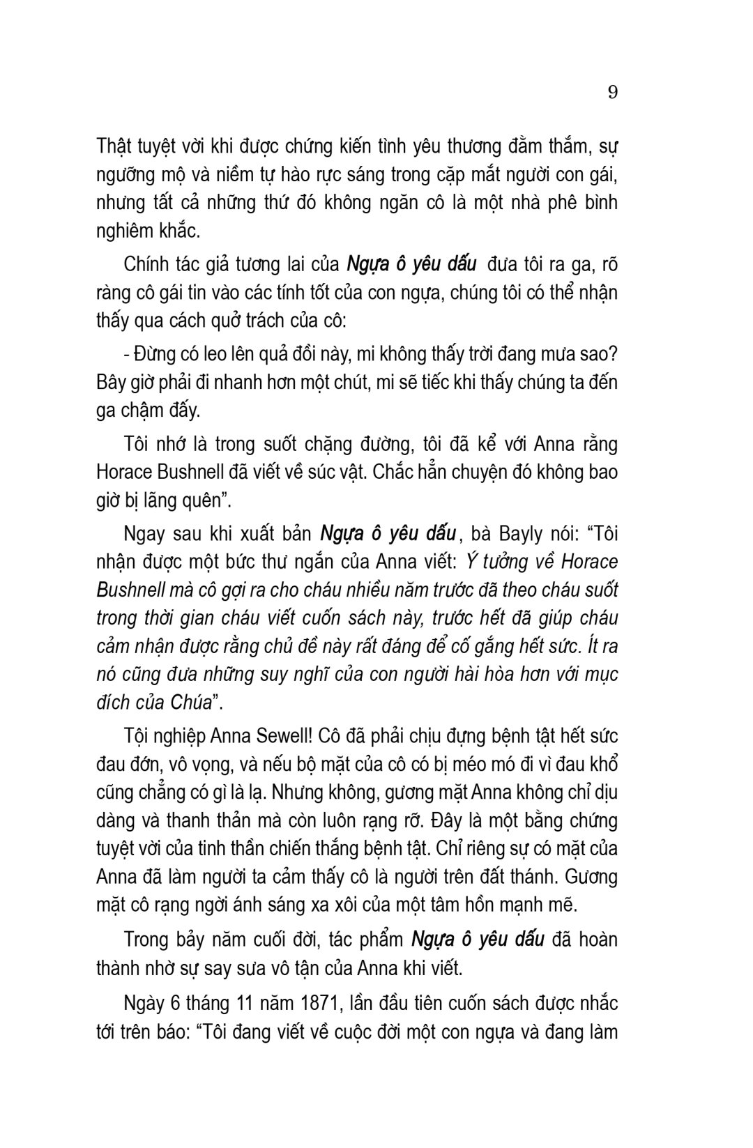 văn học cổ điển - ngựa ô yêu dấu (tái bản 2023) - Ảnh 10