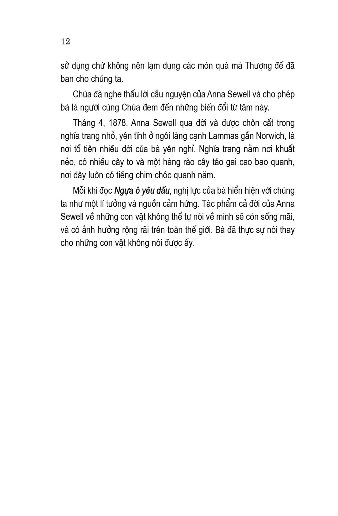 văn học cổ điển - ngựa ô yêu dấu (tái bản 2023) - Ảnh 13