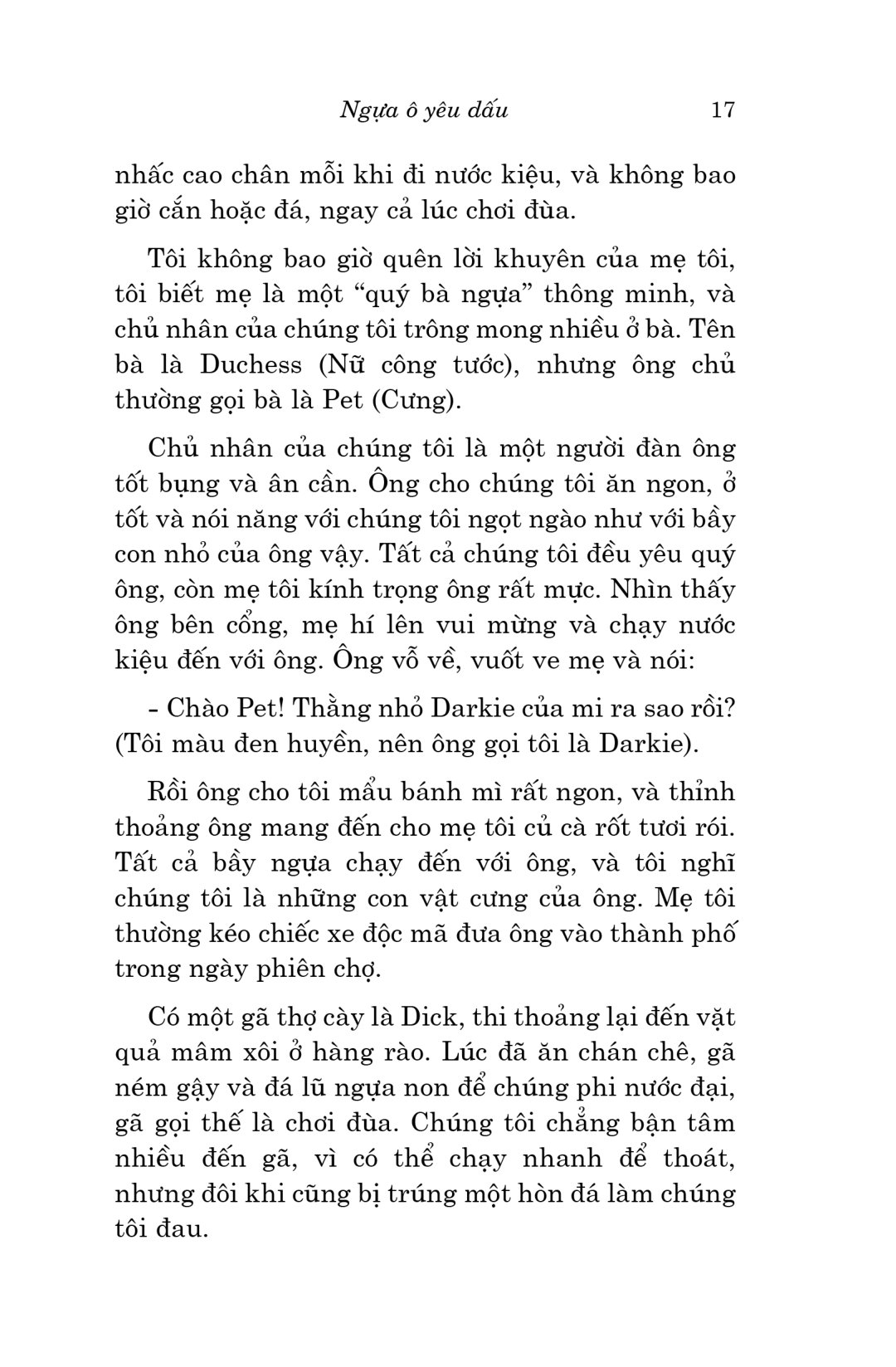 văn học cổ điển - ngựa ô yêu dấu (tái bản 2023) - Ảnh 17