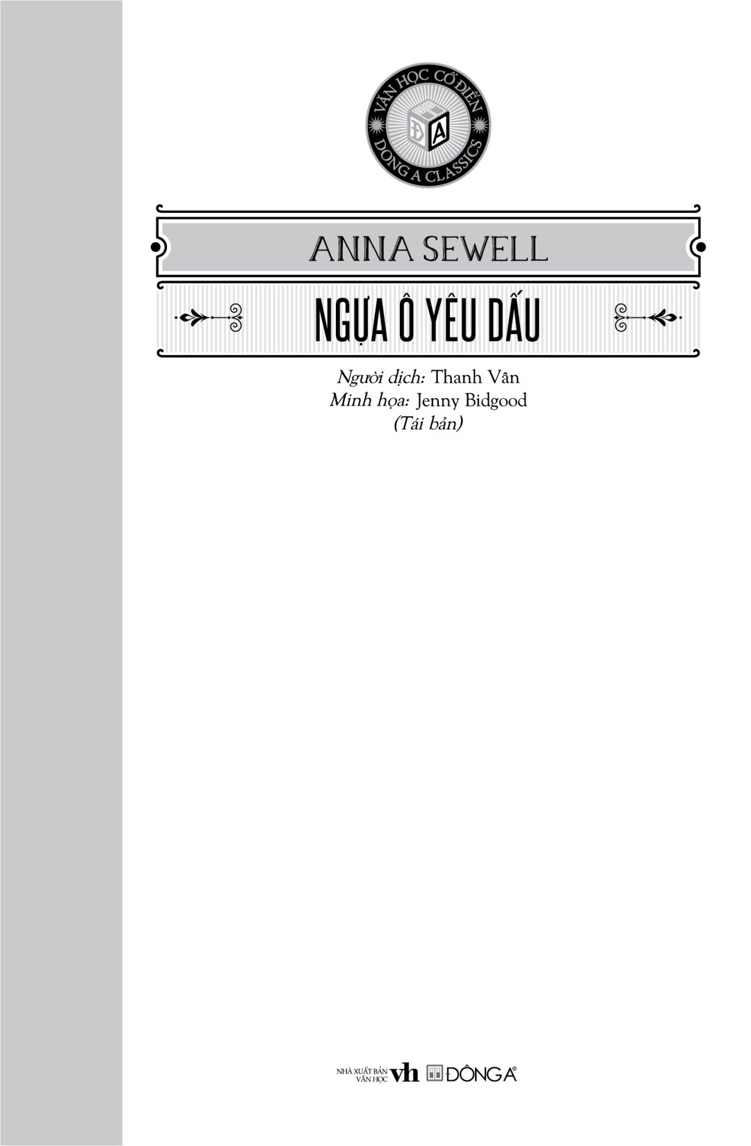 văn học cổ điển - ngựa ô yêu dấu (tái bản 2023) - Ảnh 4