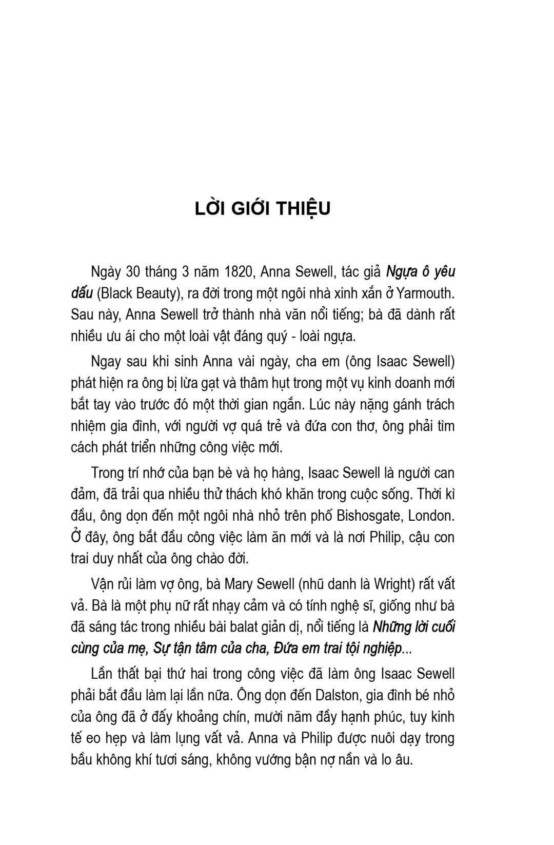 văn học cổ điển - ngựa ô yêu dấu (tái bản 2023) - Ảnh 6