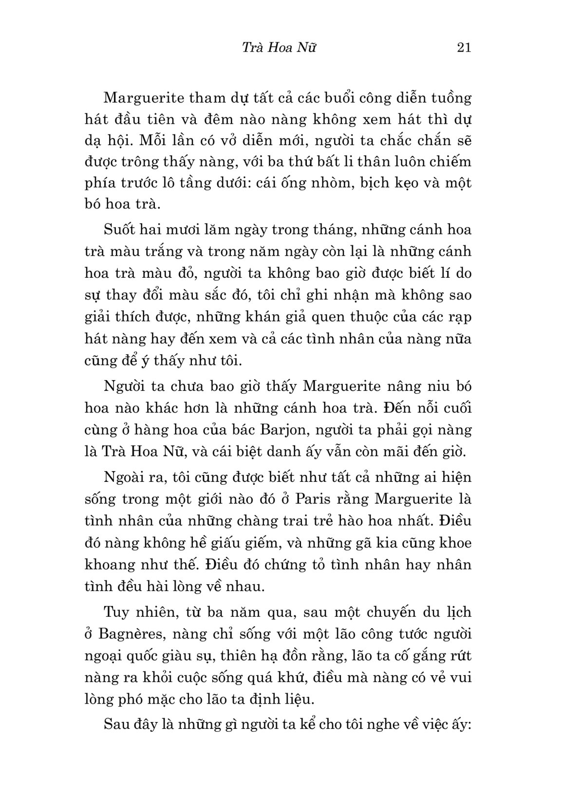 văn học cổ điển - trà hoa nữ (tái bản 2024) - Ảnh 15