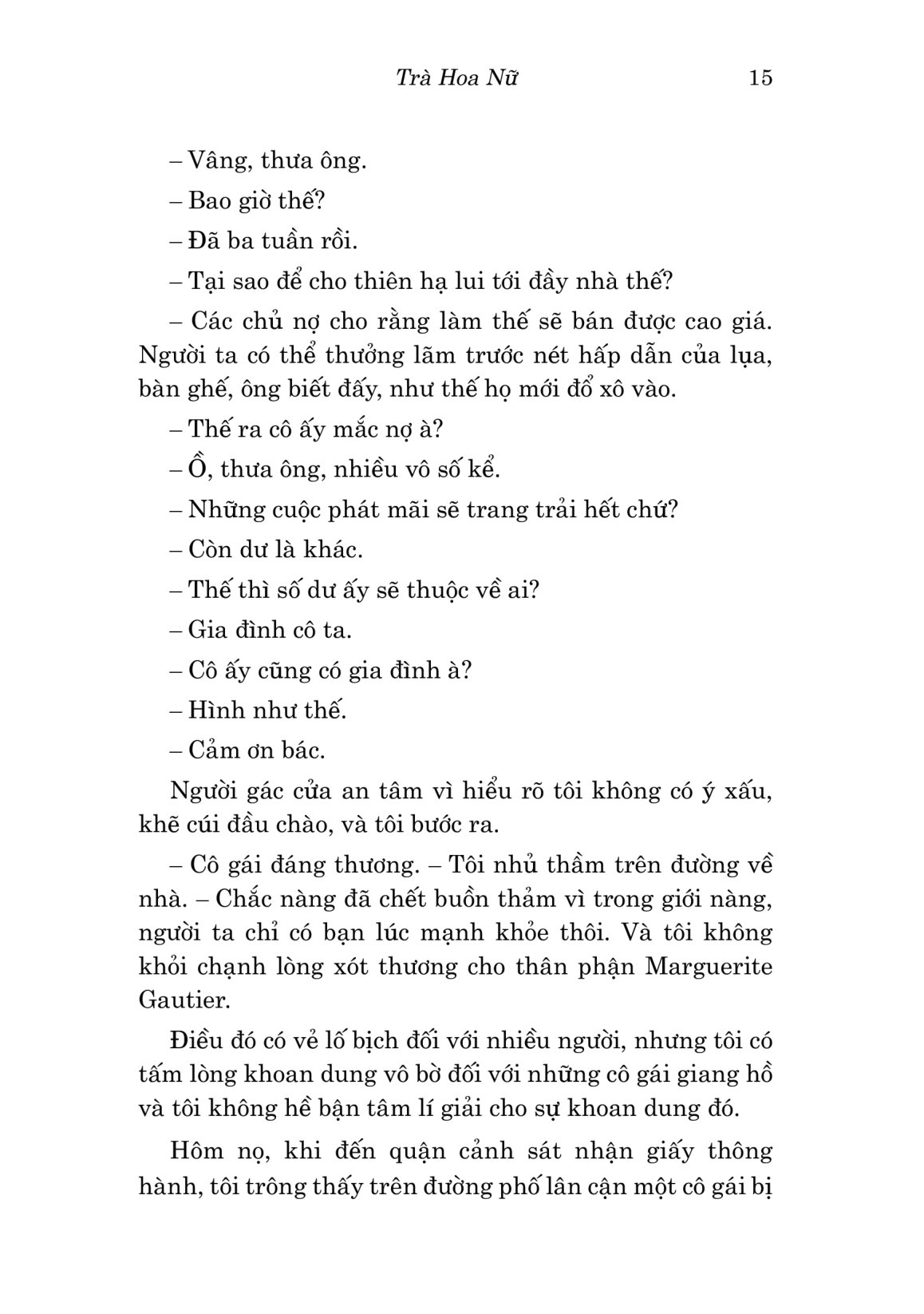 văn học cổ điển - trà hoa nữ (tái bản 2024) - Ảnh 9