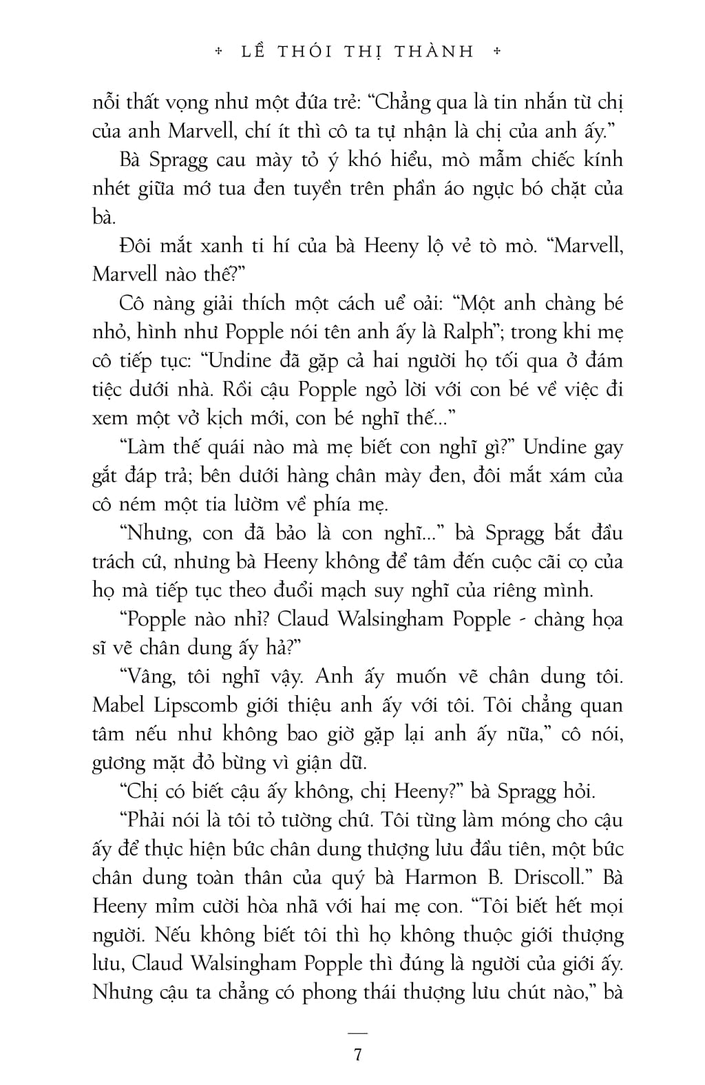 văn học kinh điển - lề thói thị thành - Ảnh 6