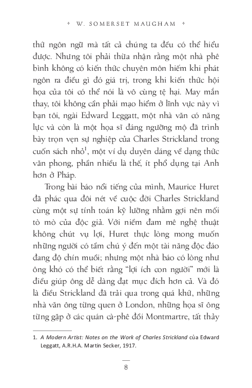 văn học kinh điển - vầng trăng và sáu xu - the moon and sixpence - Ảnh 8